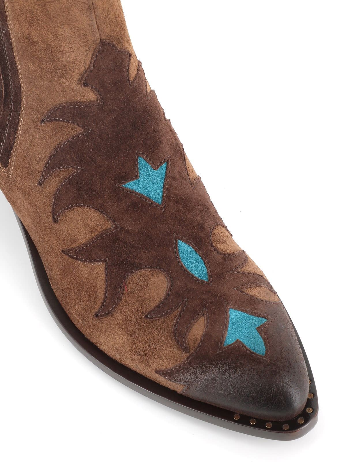 ミドルブーツ Sartore Texan boots LIBERTY BLACK WOMEN'S SHIRLEY 7