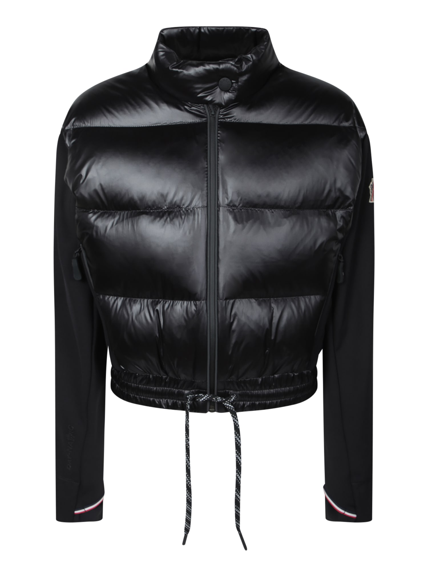 【送料&関税込】Moncler Grenoble Black Stretch Nylon Top Moncler Grenoble Black Stretch Nylon Jacket | italist