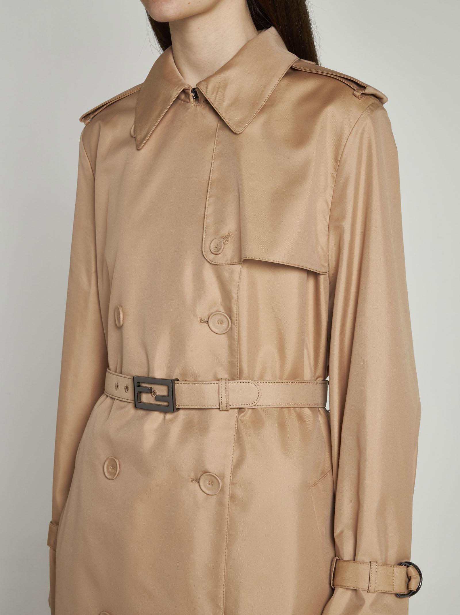 トレンチコート FENDI Beige Technical Over Trench Coat FF8980 AK6D F1KE0 Fendi beige trench coat - Women – myCompañero