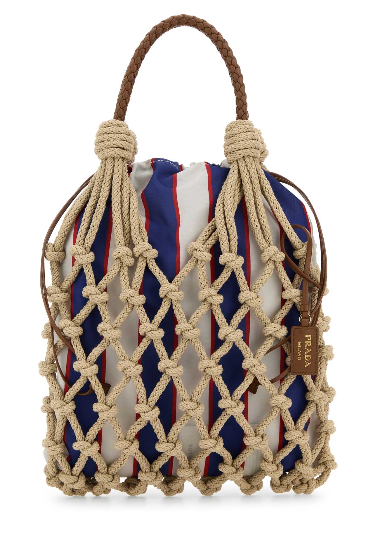 ハンドバッグ PRADA BEIGE MESH HANDBAG Prada Beige Mesh Handbag | italist