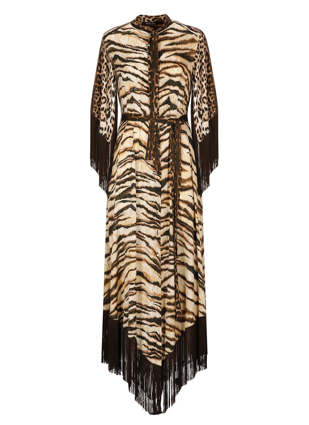 animalier pattern dress