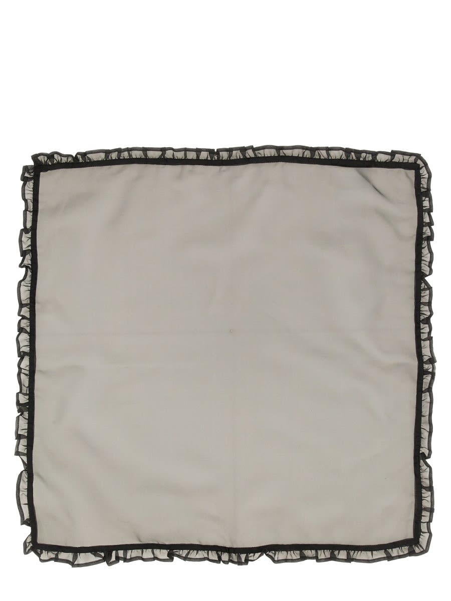 【送料&関税込】Ganni Scarf With Ruffle Ganni Scarf With Ruffle | italist