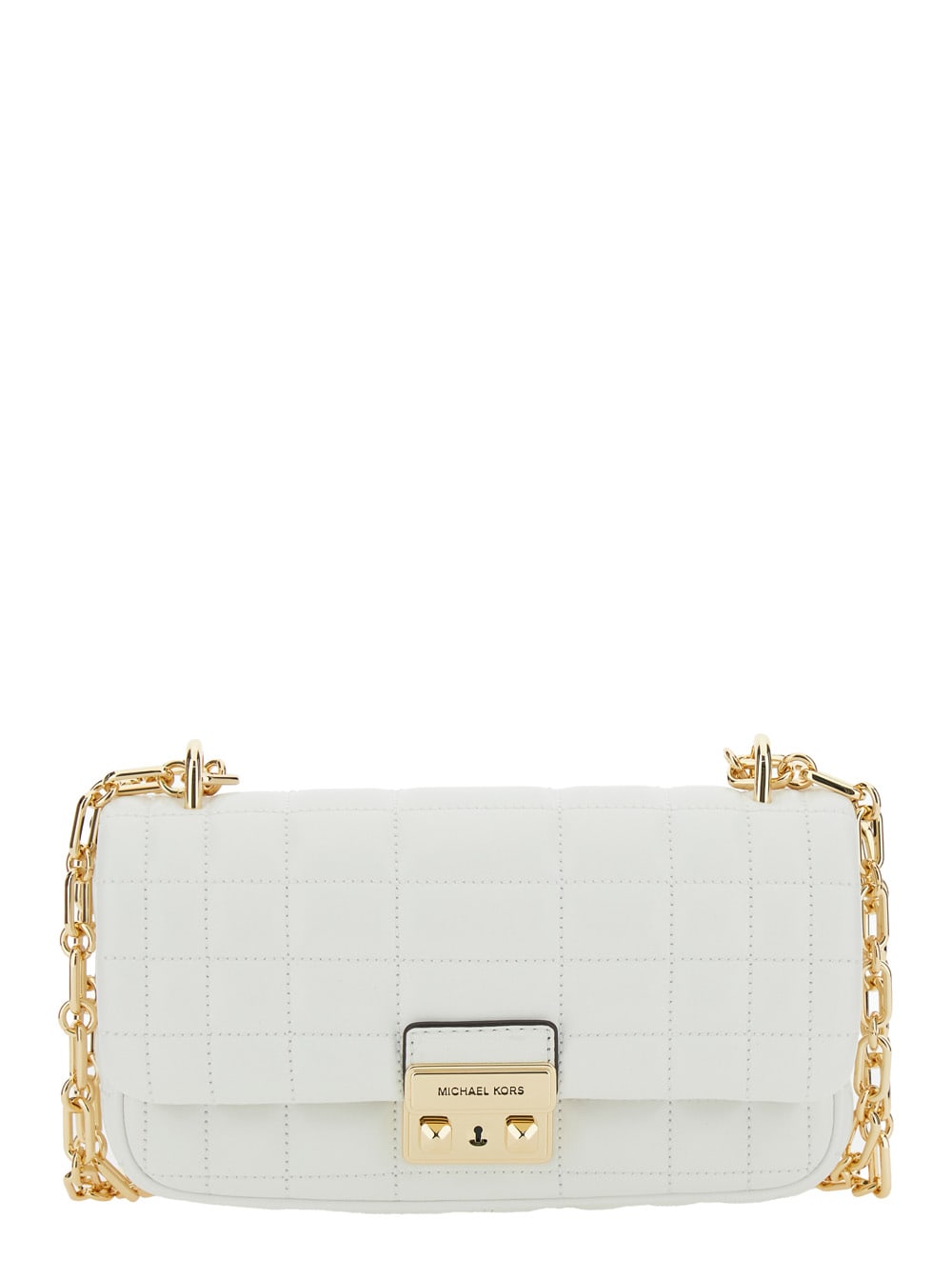 MICHAEL Michael Kors Tribeca' White Quilted Crossbody Bag