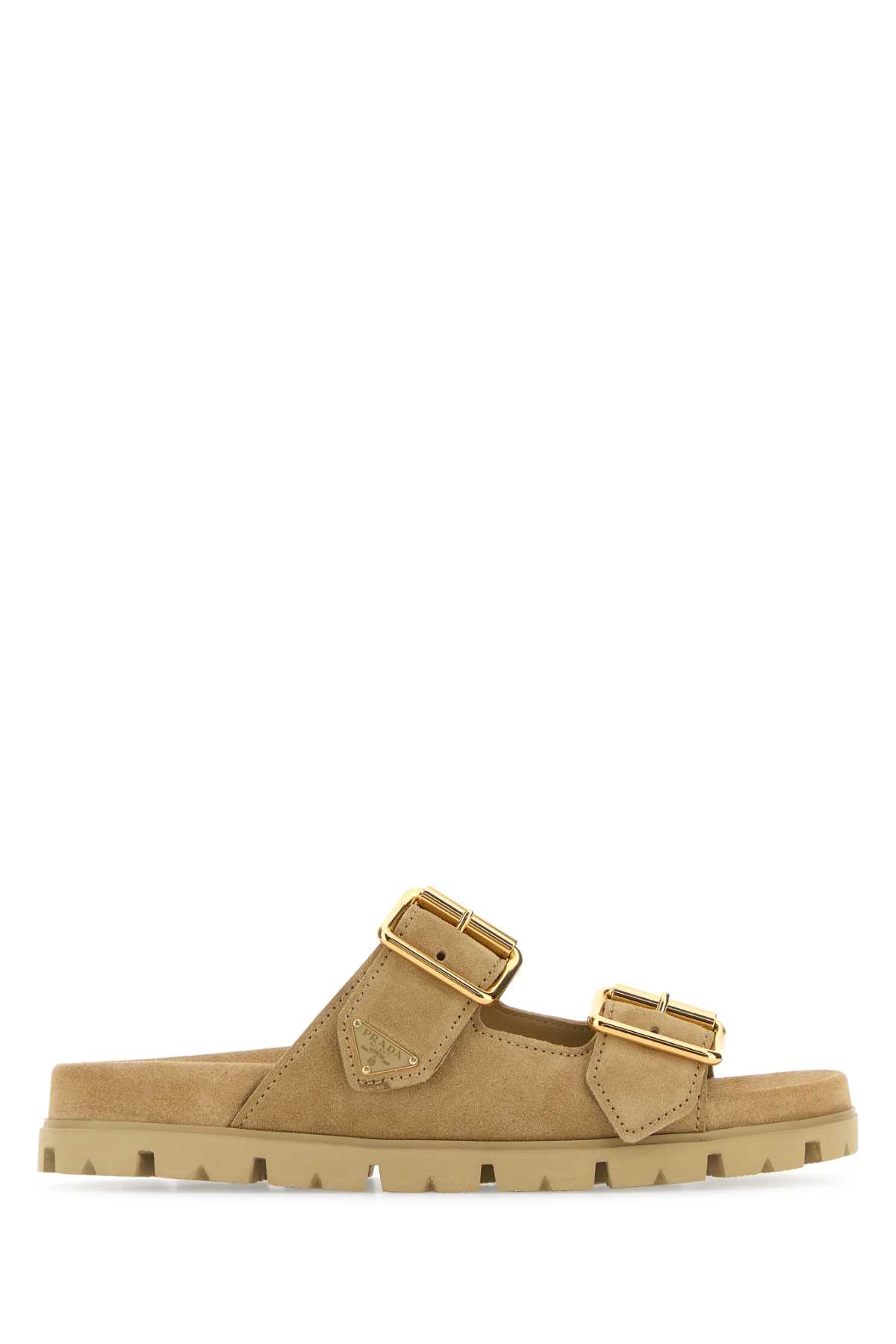 スリッポン PRADA SAND SUEDE SLIPPERS Prada Sand Suede Slippers | italist