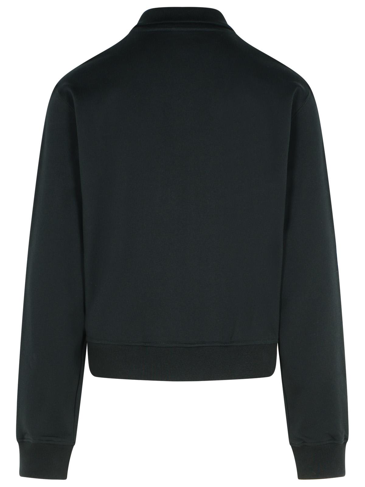 Versace Black Cotton Sweatshirt | italist