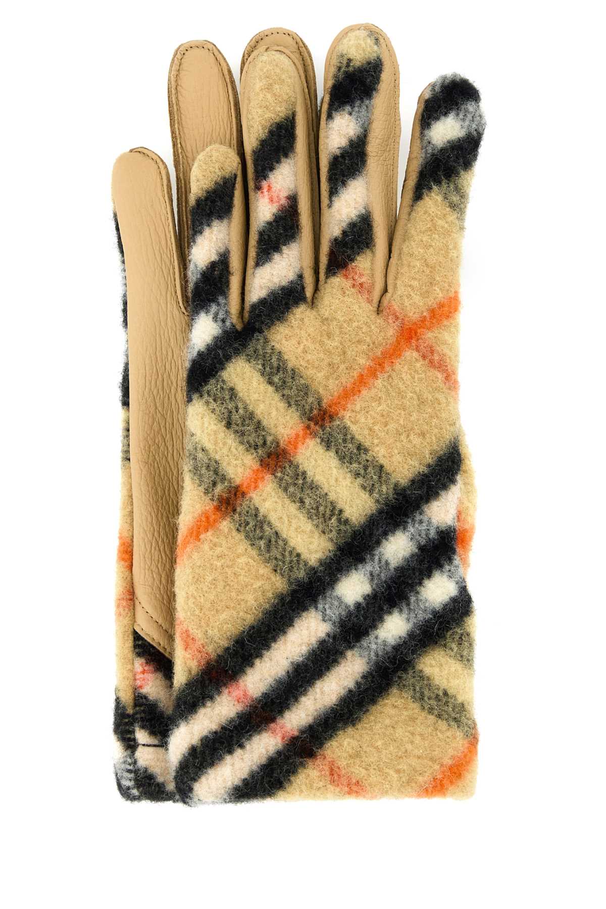 【関税&送料込】Burberry Embroidered Wool Gloves Burberry Embroidered Wool Gloves | italist