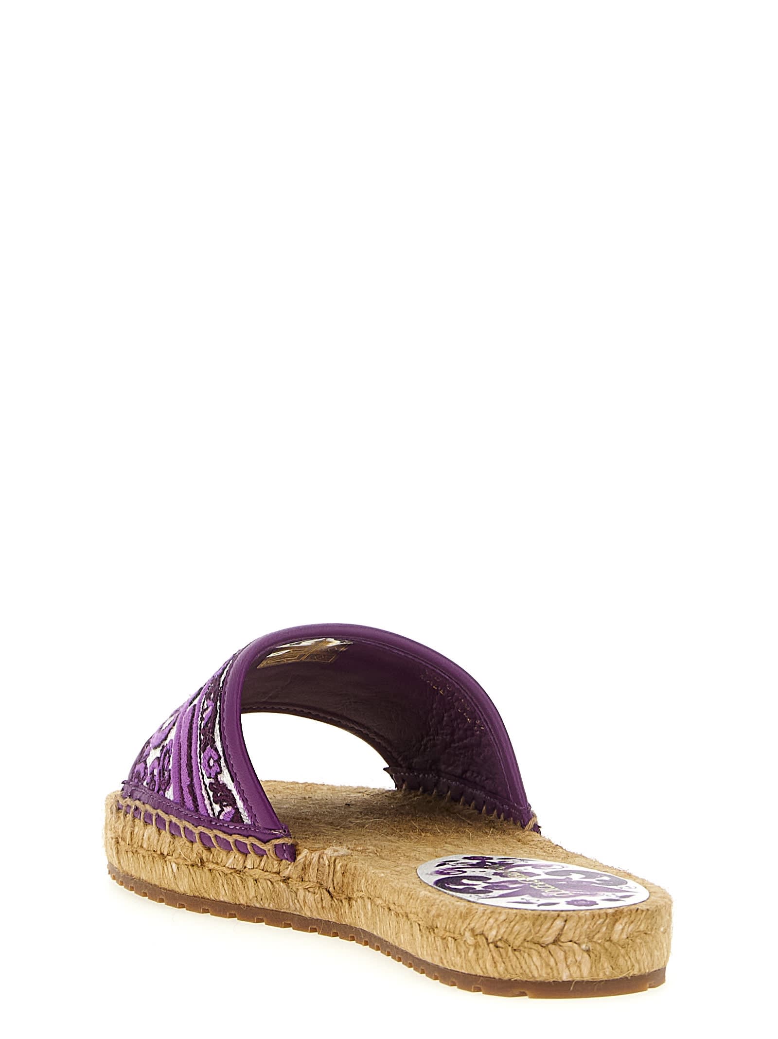 フラットシューズ DOLCE & GABBANA Woman Espadrilles Violet CE0148AV804 I03TN Dolce & Gabbana Embroidery Espadrilles | italist