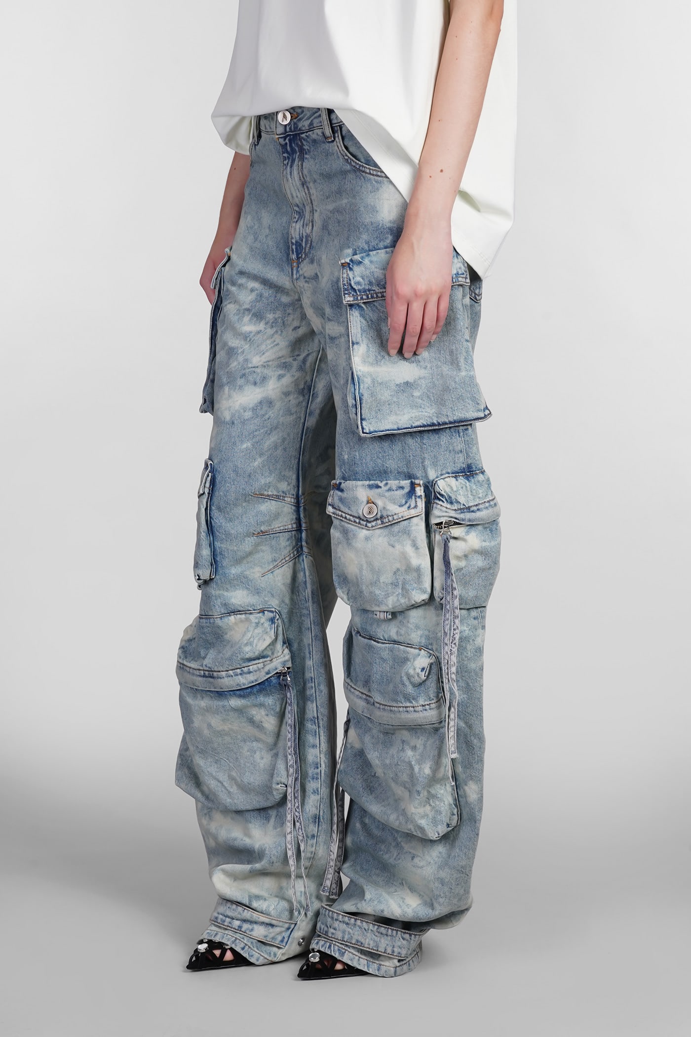 【THE ATTICO】 Jeans The Attico Cargo jeans The Attico