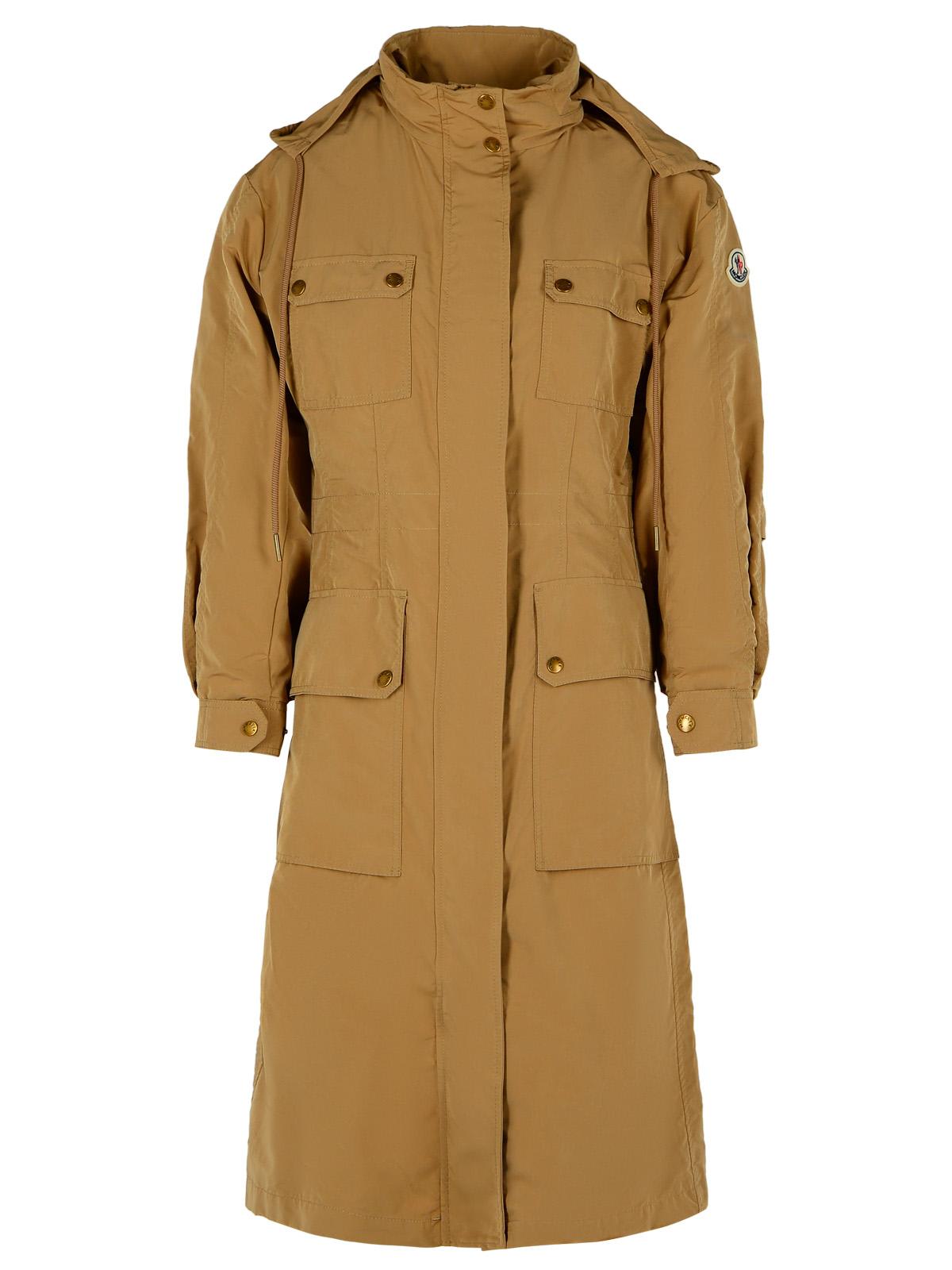 【送料&関税込】Moncler nantes Beige Polyester Blend Parka Moncler 'nantes' Beige Polyester Blend Parka | italist