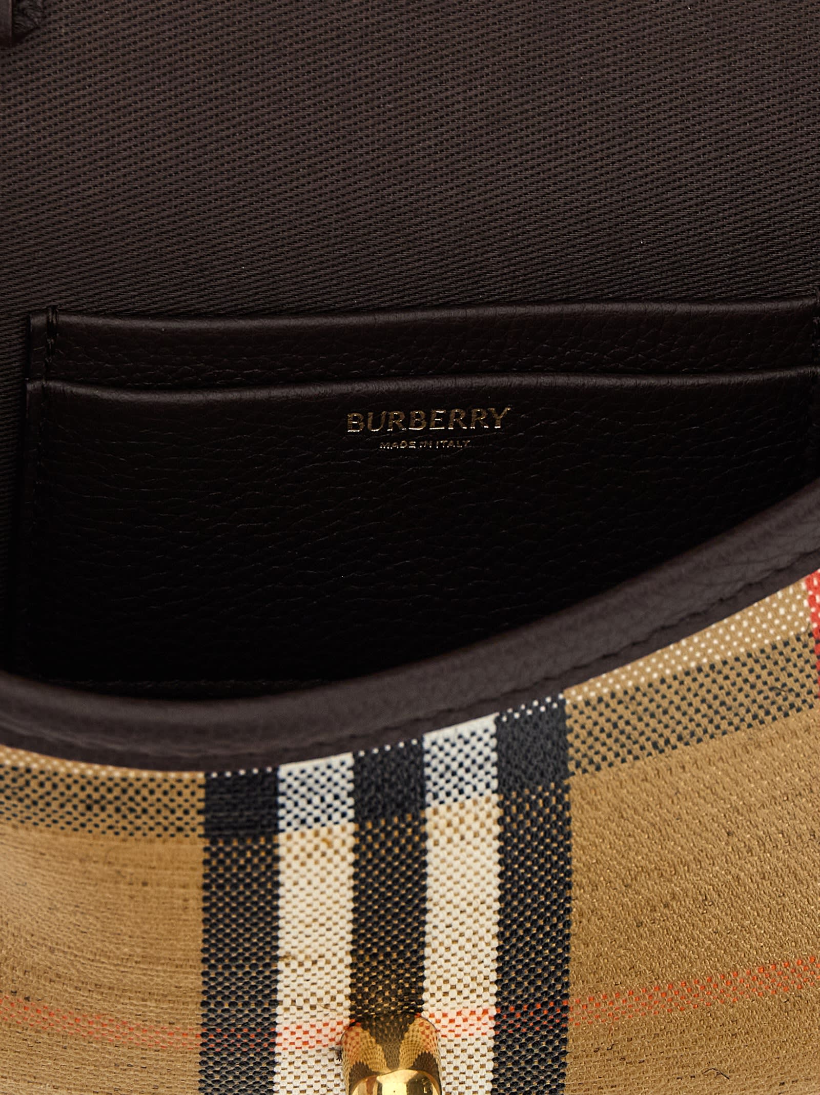 ハンドバッグ Burberry 'Highlands' mini handbag 8112240 Beige Highlands mini crossbody bag – Daniello.com