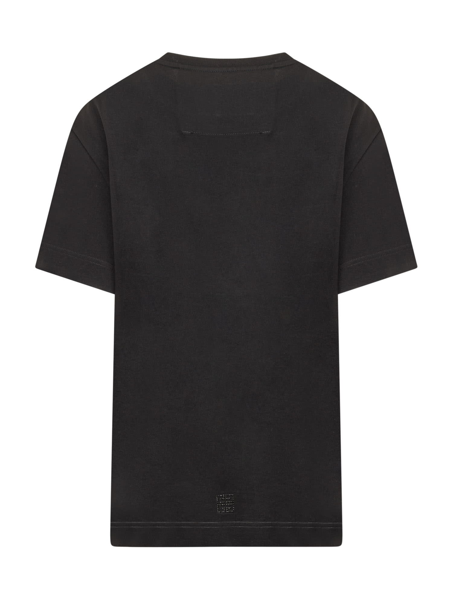 Tシャツ・カットソー GIVENCHY Logo print T-shirt Multicolor BW70BFP704 Givenchy - Black Unisex T-Shirt With Multicolor Logo