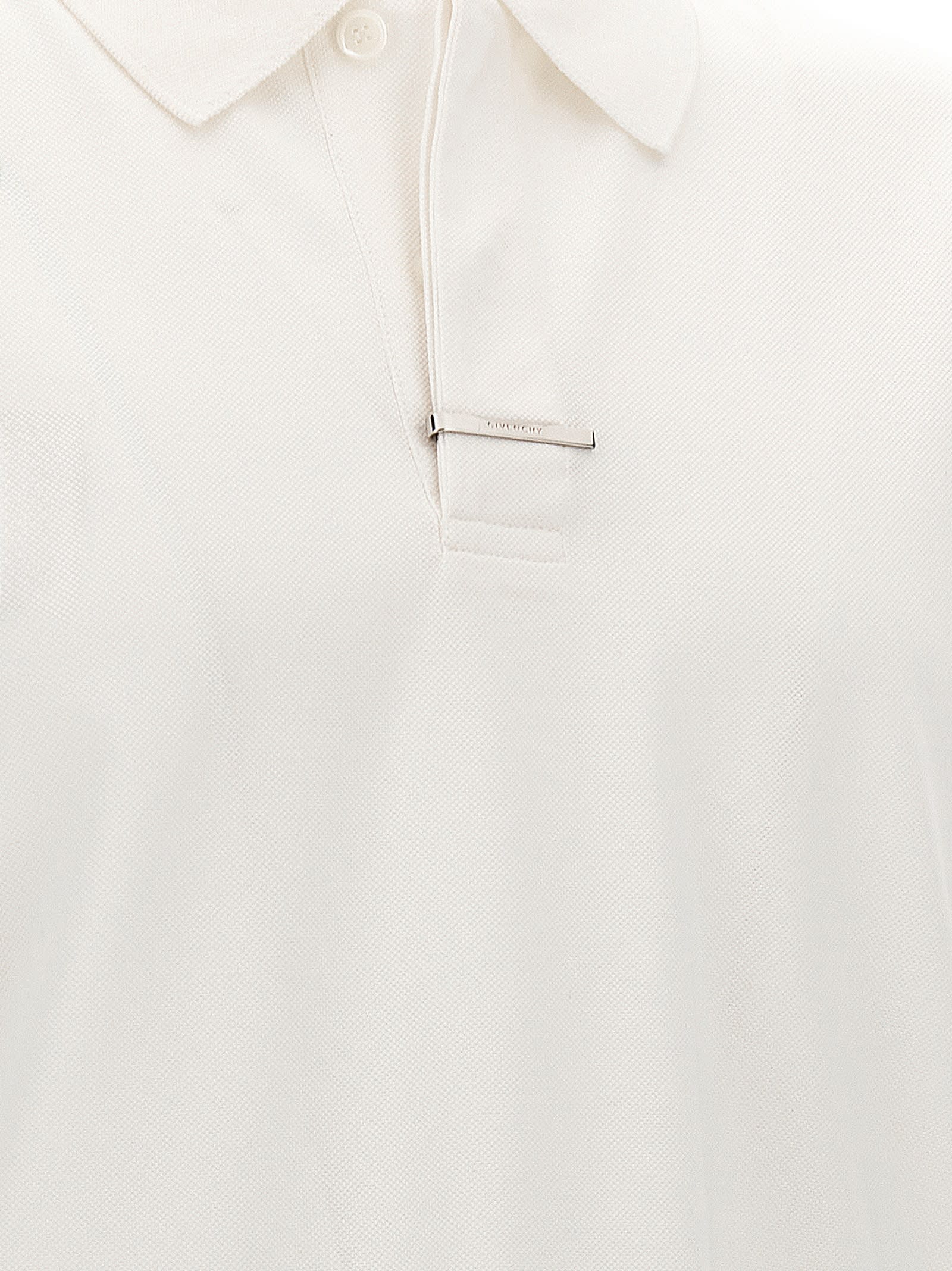 Givenchy Metal Clip Polo Shirt | italist
