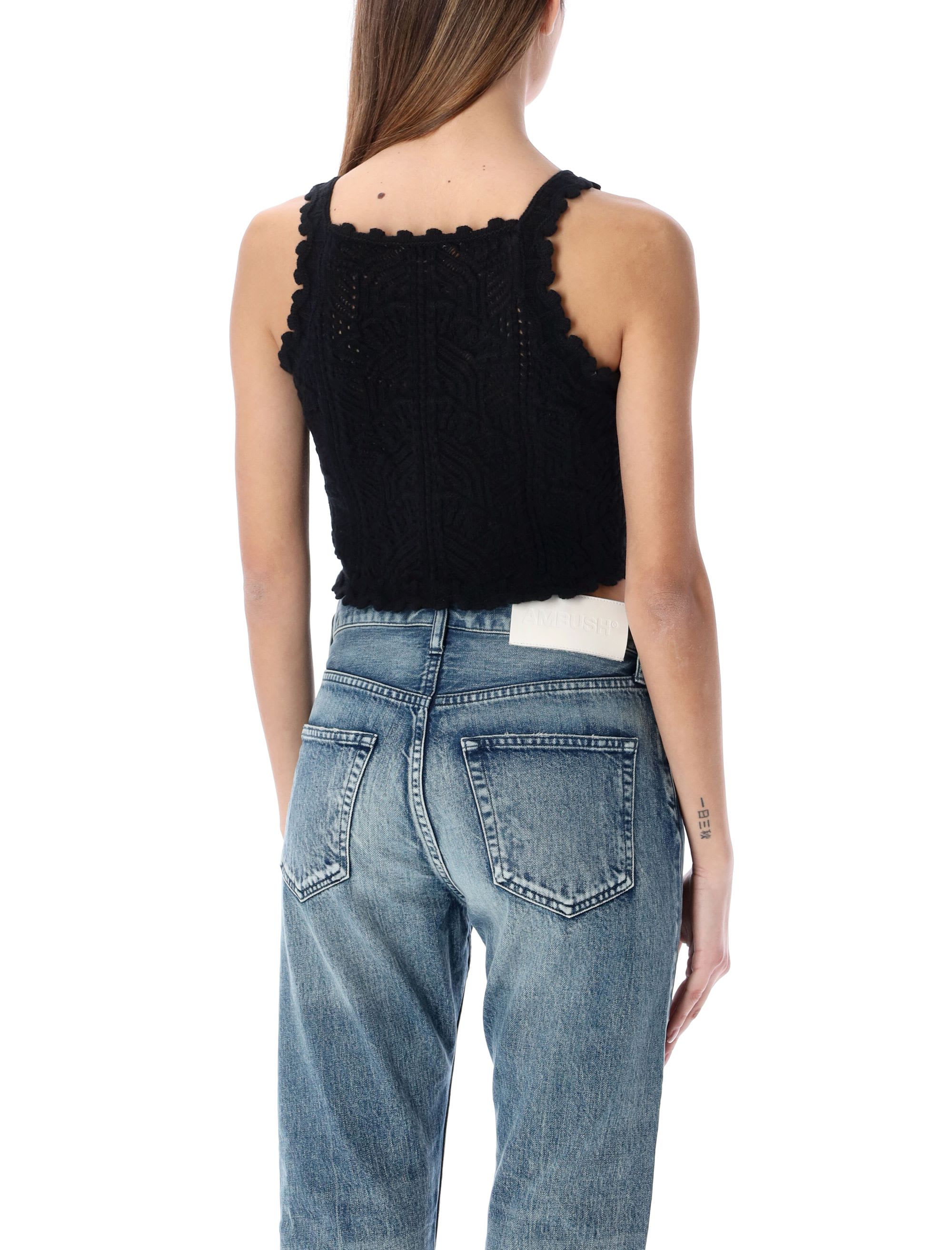 Saint Laurent Crochet Top | italist