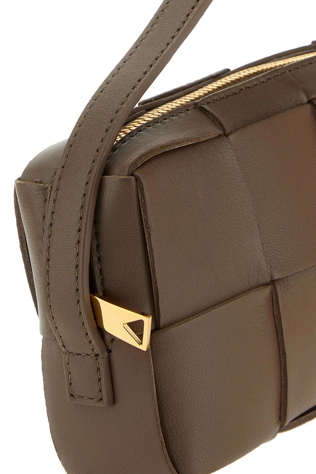 Shop BOTTEGA VENETA 2021-22FW Canvas Plain Leather Crossbody Bag Bags by  Prosperita