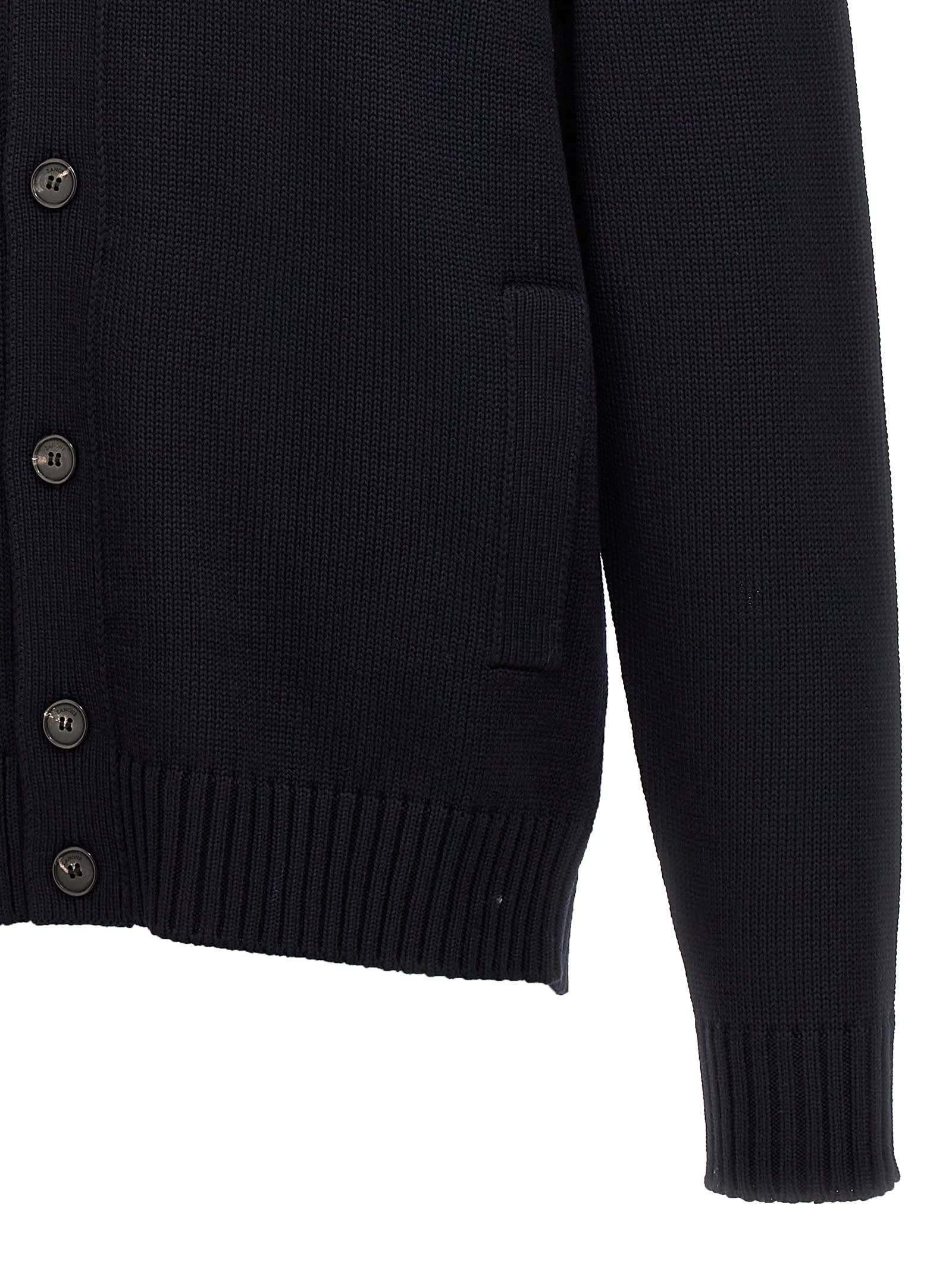 トップス made in italy ZANONE cardigun en Zanone Chioto Wool Cardigan | Brown | FARFETCH