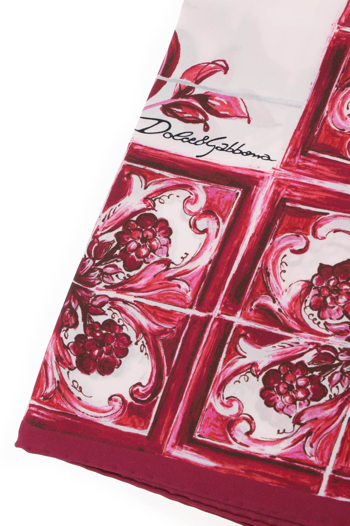 Dolce & Gabbana Maiolica Print Scarf | italist