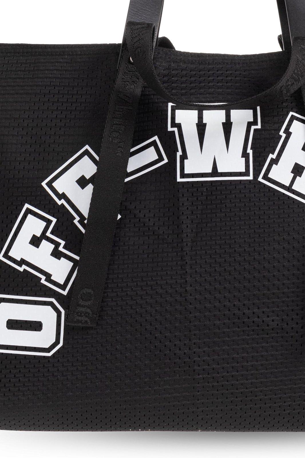 関税送料込【Off-White】day off mesh baseball logo tote bag Buy Off-White Day Off Mesh Baseball Tote Bag 'Black/White