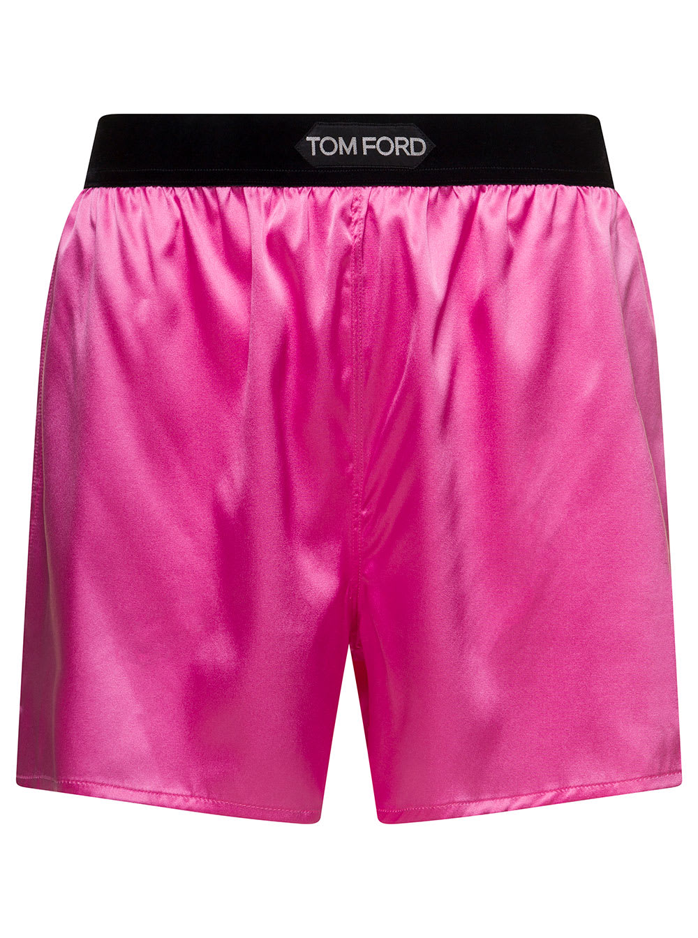 Tom Ford Pink Satin Shirts With Logo On Waistband In Stretch Silk Woman |  italist, ALWAYS LIKE A SALE