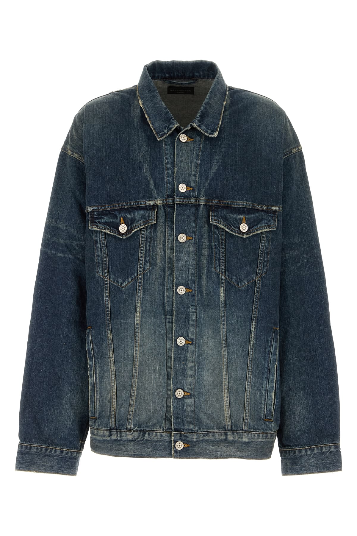 Balenciaga Denim Oversize Jacket | italist