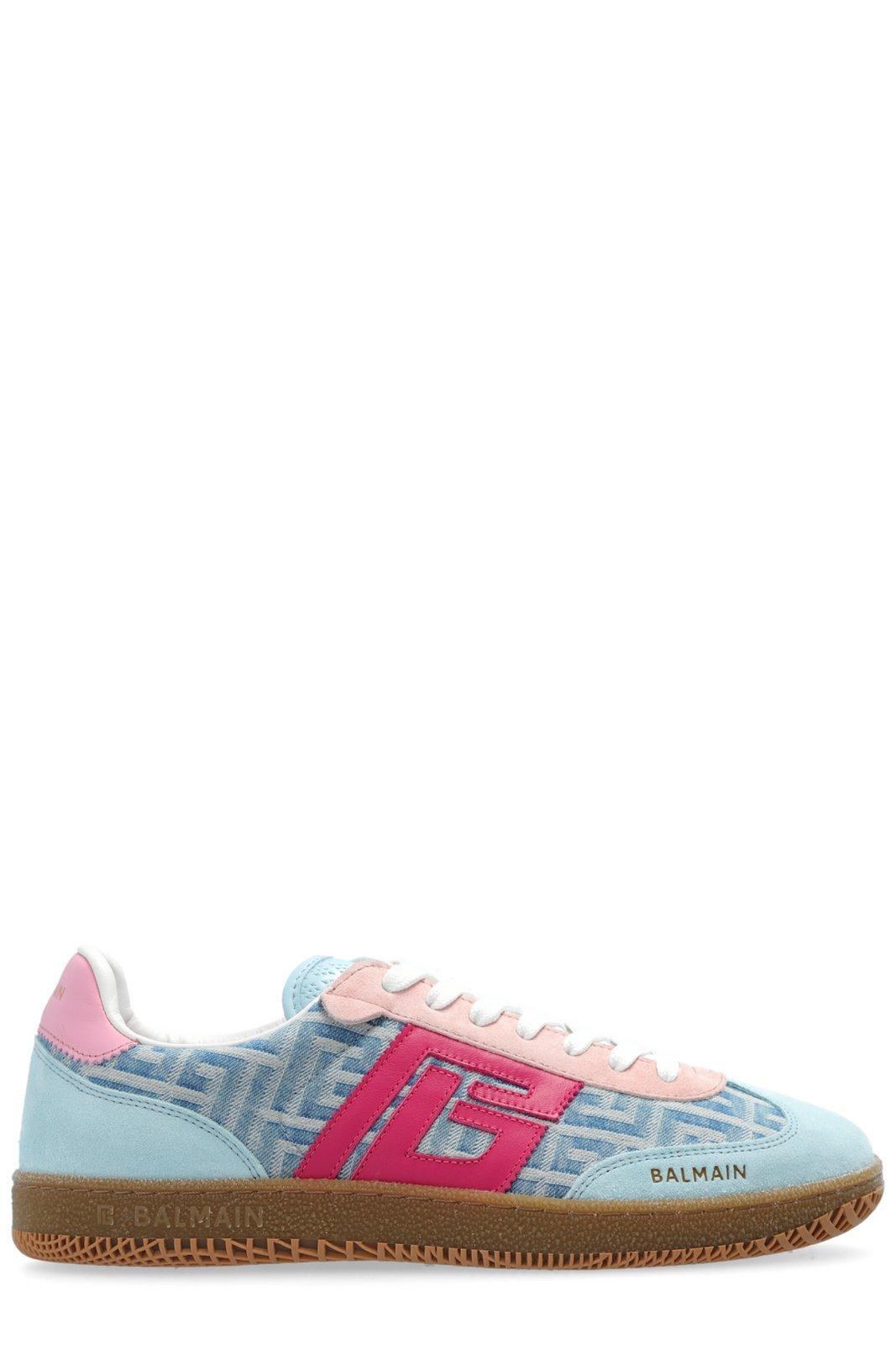 Balmain Swan Monogram Sneakers | italist