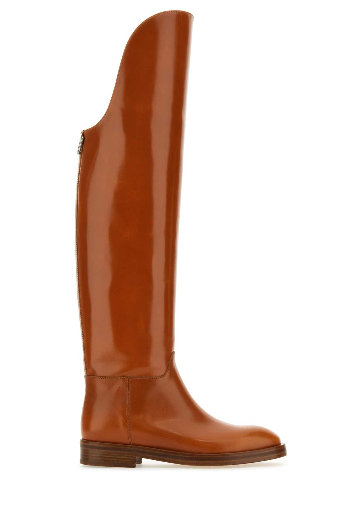 ロングブーツ DURAZZI MILANO Caramel leather Equestran boots (SB02T TAN) Durazzi Milano Caramel Leather Equestran Boots | italist