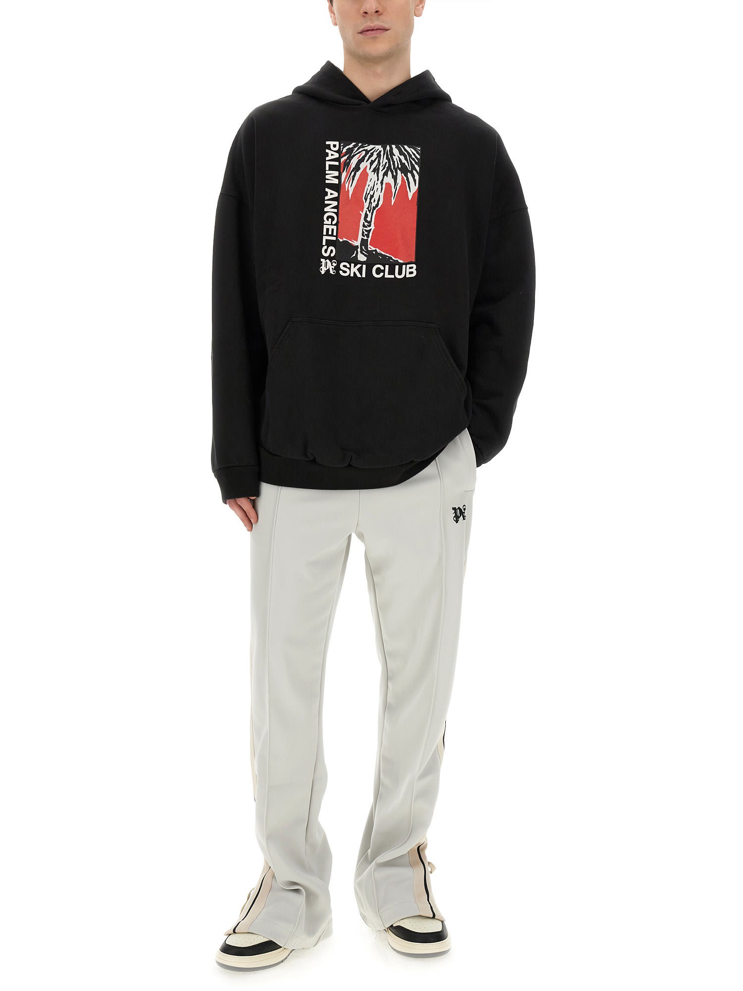 Palm Angels Palm Ski Club Print Sweatshirt | italist, ALWAYS