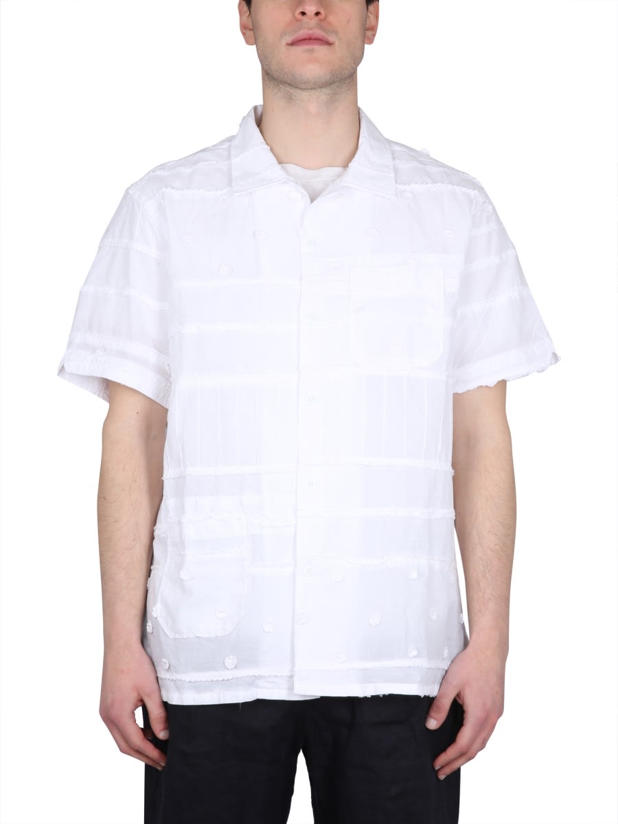 Tシャツ・カットソー Engineered Garments SHIRT WITH EMBROIDERY (23S1A004_SW004) Engineered Garments Shirt With Embroidery | italist, ALWAYS