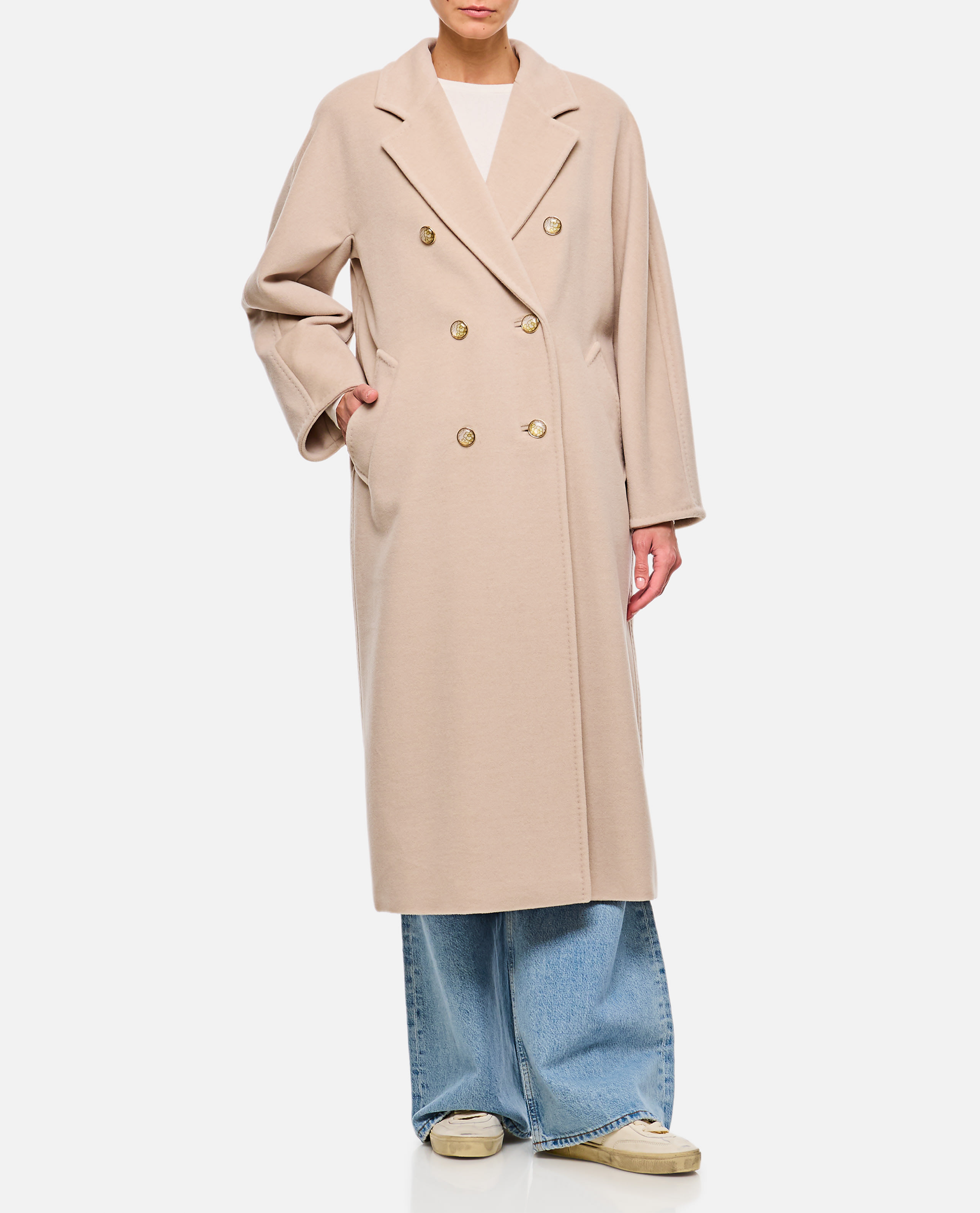 コート MAX MARA TICINO WOOL AND CASHMERE COAT Ticino wool and cashmere coat in red - Max Mara | Mytheresa