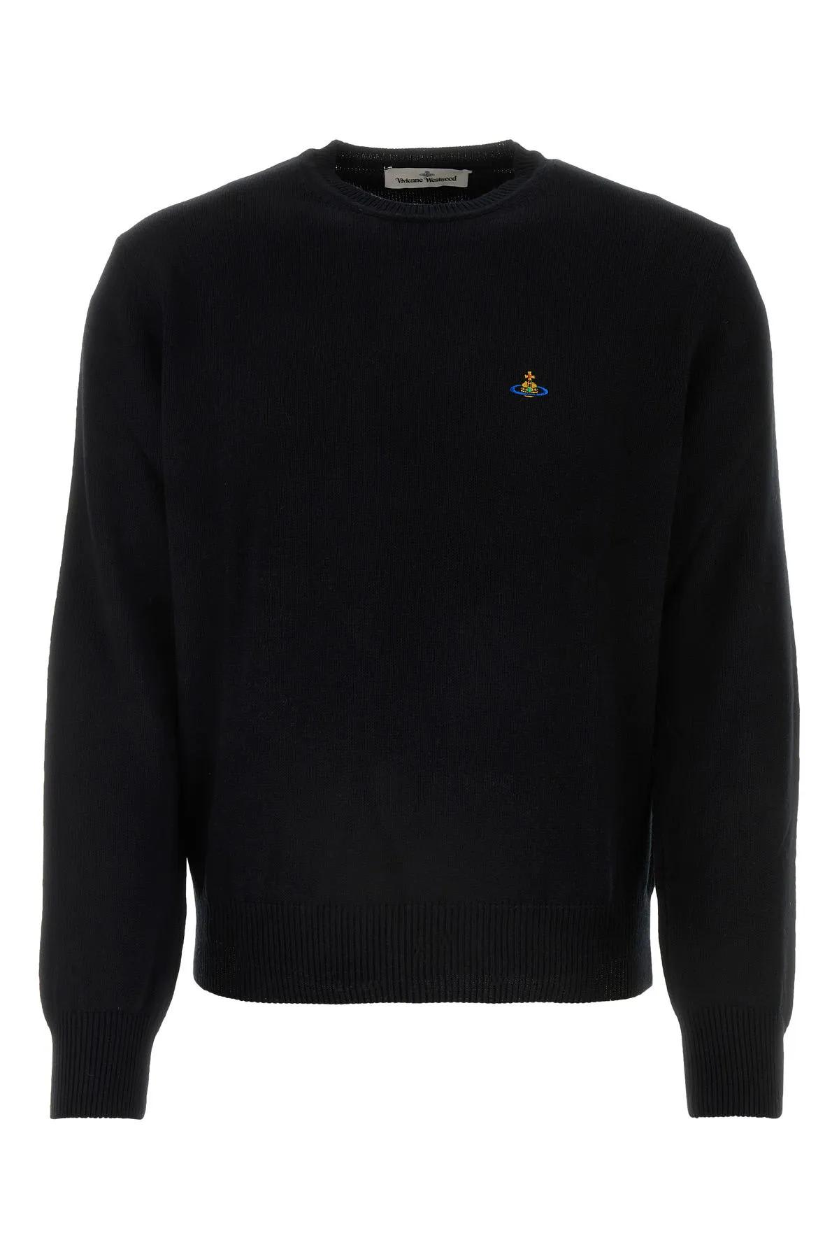 Tシャツ・カットソー VIVIENNE WESTWOOD Black Cotton Blend Alex Sweater Vivienne Westwood Black Cotton Blend Alex Sweater | italist