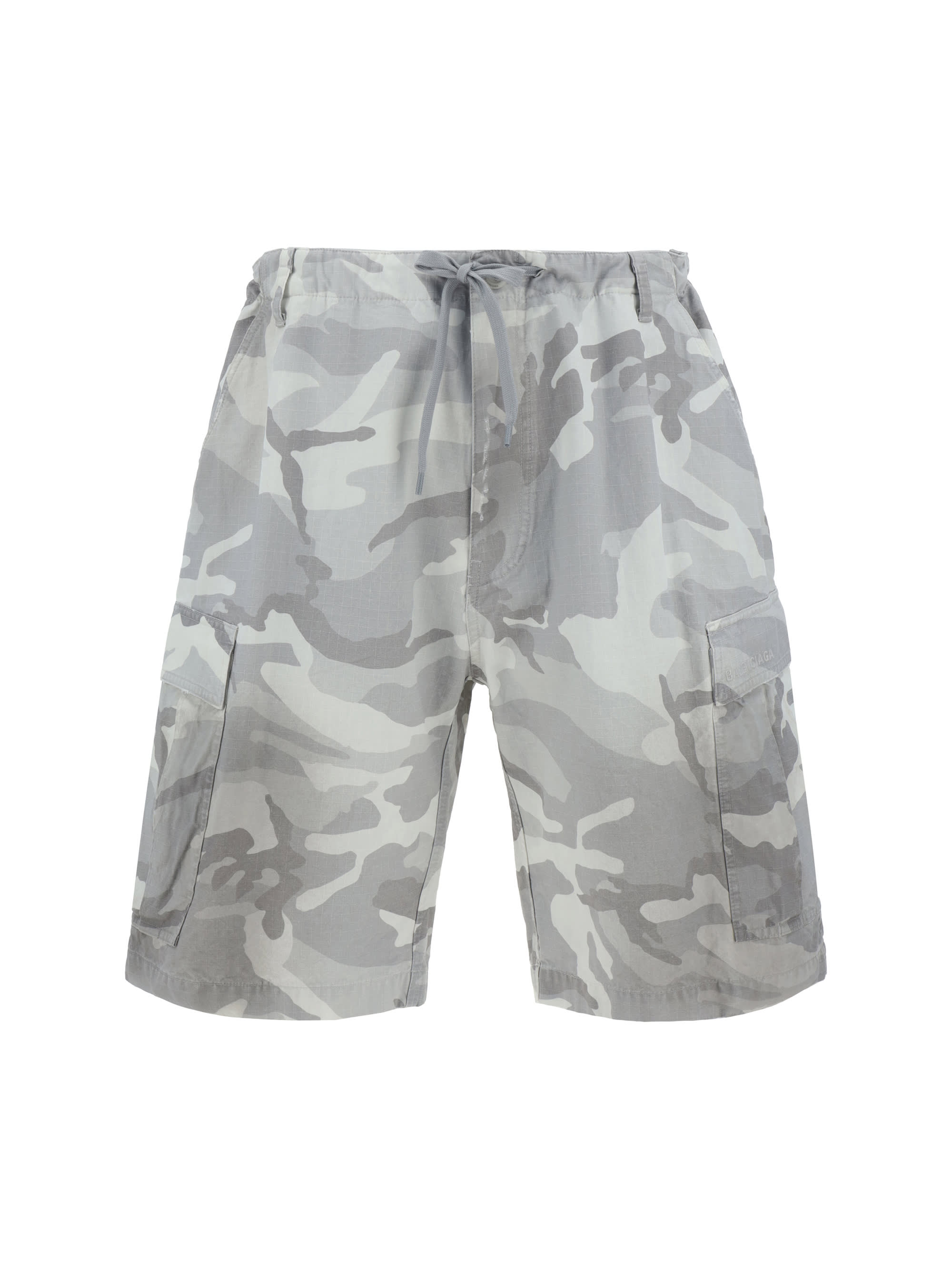 Short Balenciaga White size M International in Cotton - 42657297