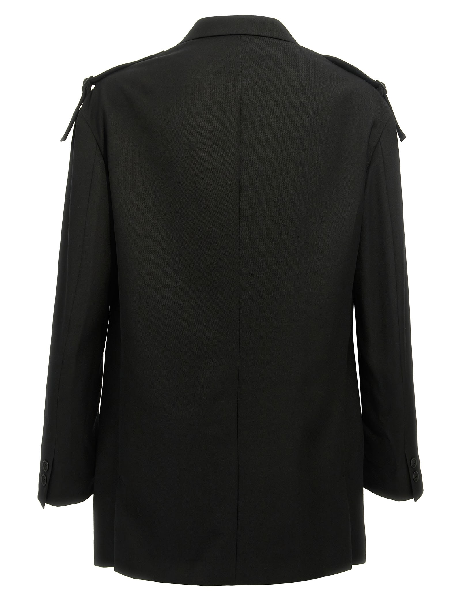 【関税込み】yohji yamamoto BACK OPENING' BLAZER Yohji Yamamoto Open Back Blazer in Black for Men | Lyst