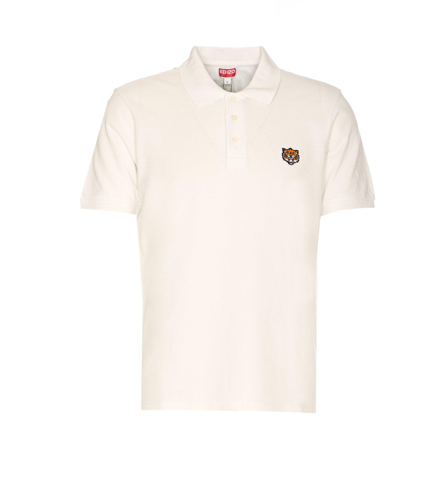 Kenzo Happy Tiger Embroidered Polo | italist