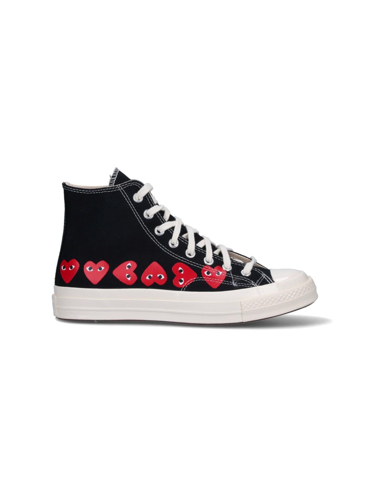 Comme des Garcons Play Converse Multi Heart Chuck 70 Sneakers italist ALWAYS LIKE A SALE