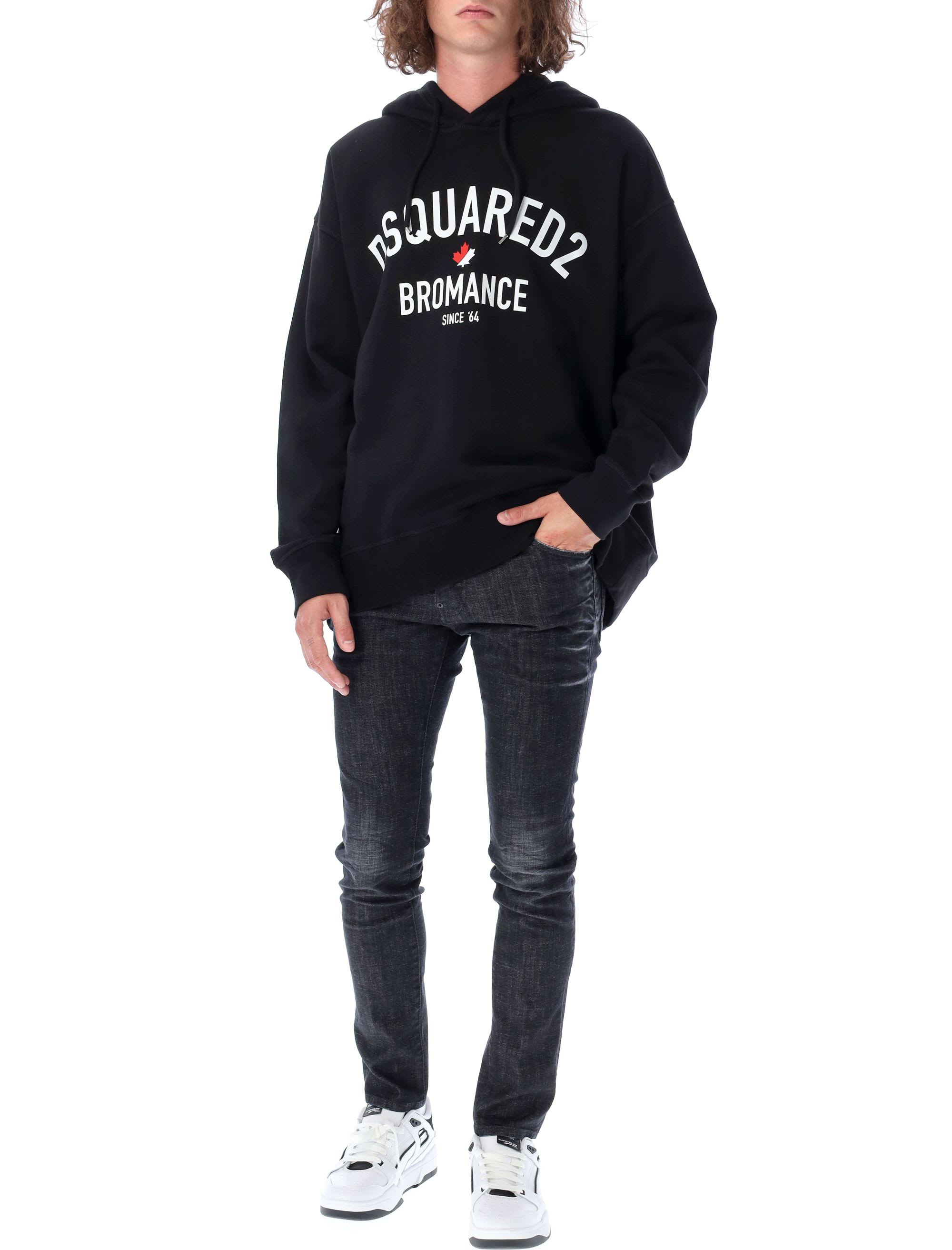 DSQUARED2 BROMANCE SLOUCH HOODIE