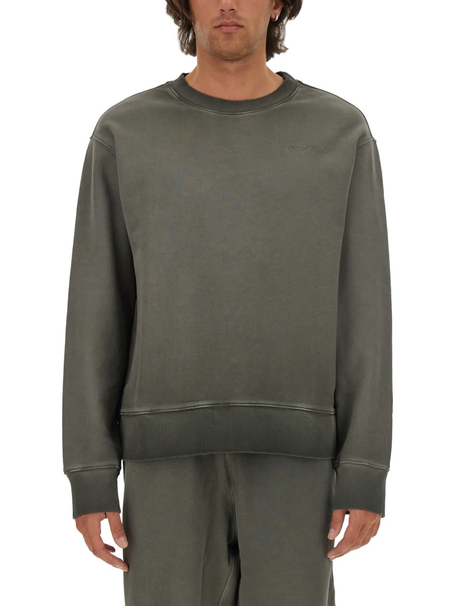 スウェット・トレーナー MSGM WASHED OUT JERSEY SWEATSHIRT MSGM Washed Out Jersey Sweatshirt | italist