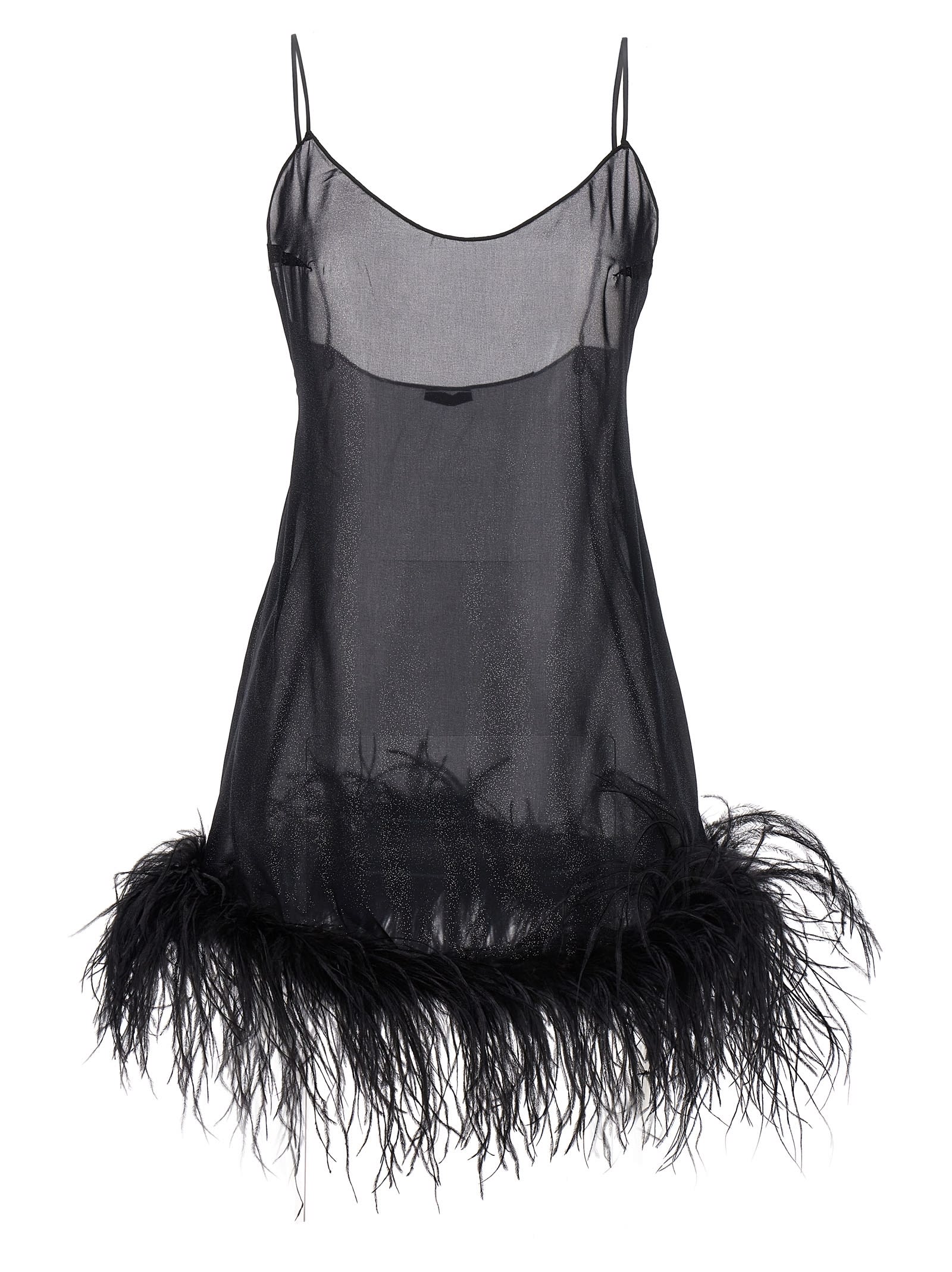 'plumage babydoll' dress