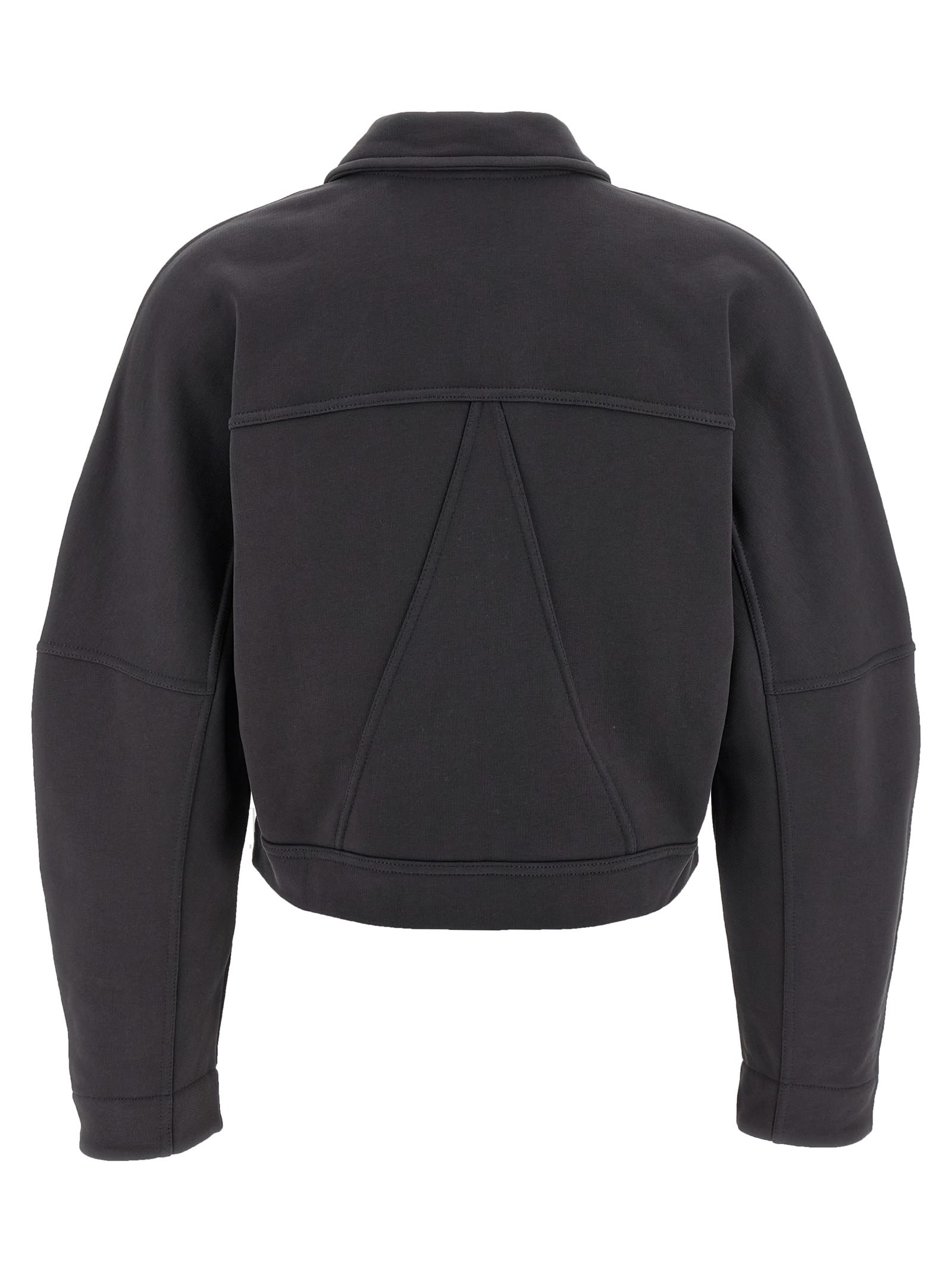ブルゾン Ganni FW25 'Heavy Terry Jersey' bomber jacket (T4358 252) Ganni 'heavy Terry Jersey' Bomber Jacket | italist