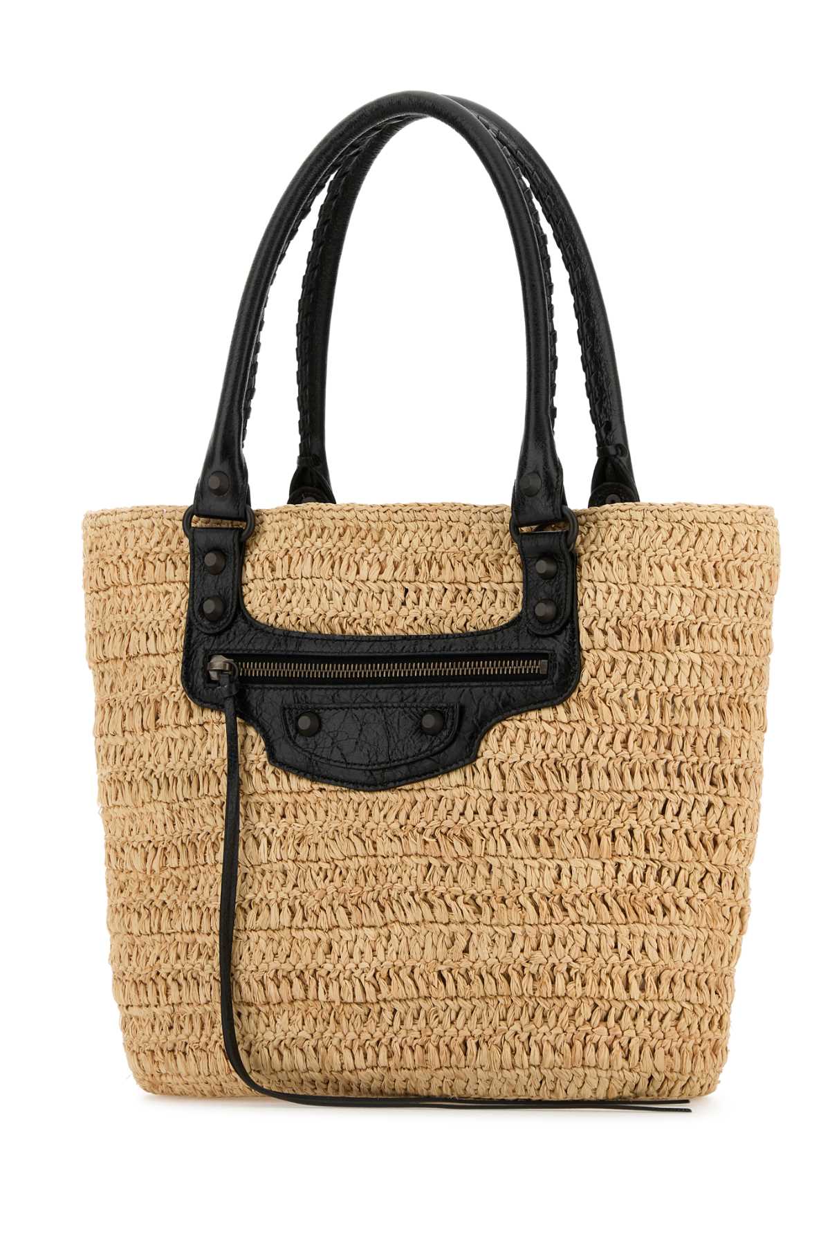 Balenciaga Raffia Small Le City Bucket Bag | italist, ALWAYS LIKE