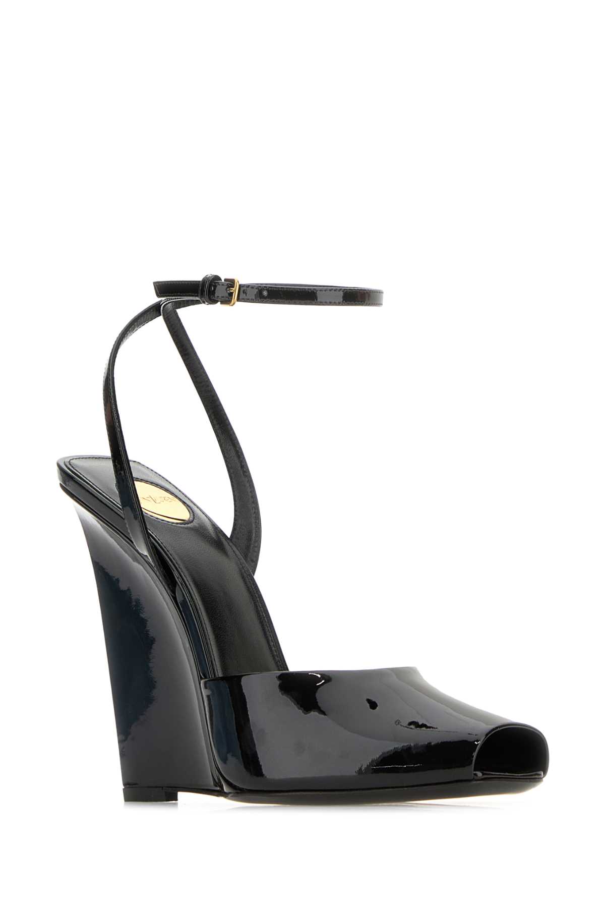 サンダル・ミュール SAINT LAURENT BLACK LEATHER LE SCANDAL SANDALS Saint Laurent Black Leather Le Scandal Sandals | italist