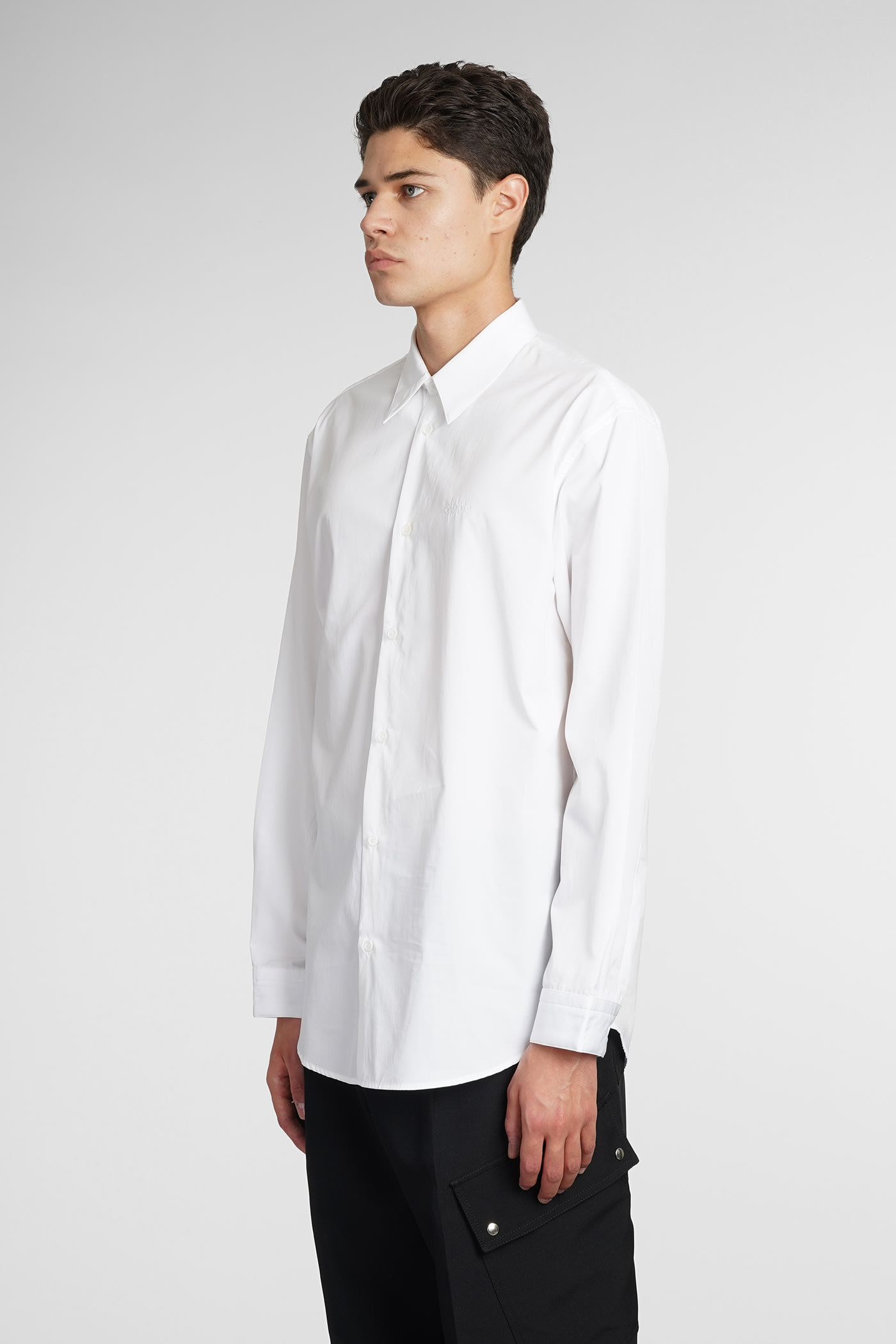 OAMC Mark Shirt Woven Shirt In White Cotton | italist, ALWAYS LIKE