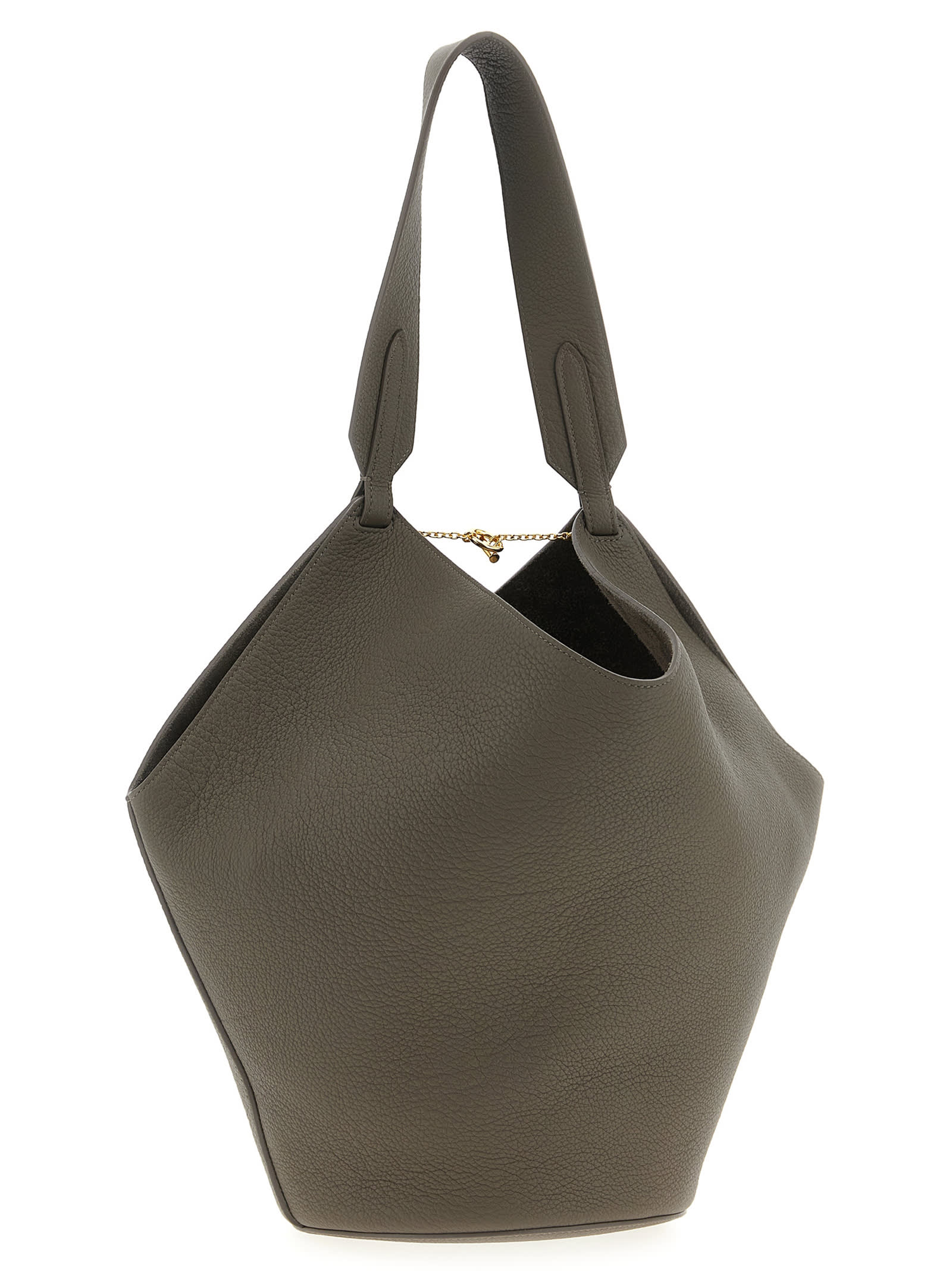 トートバッグ KHAITE FW25 'Lotus Small' shopping bag (H2043726 737) Khaite 'lotus small' shopping bag available on julian