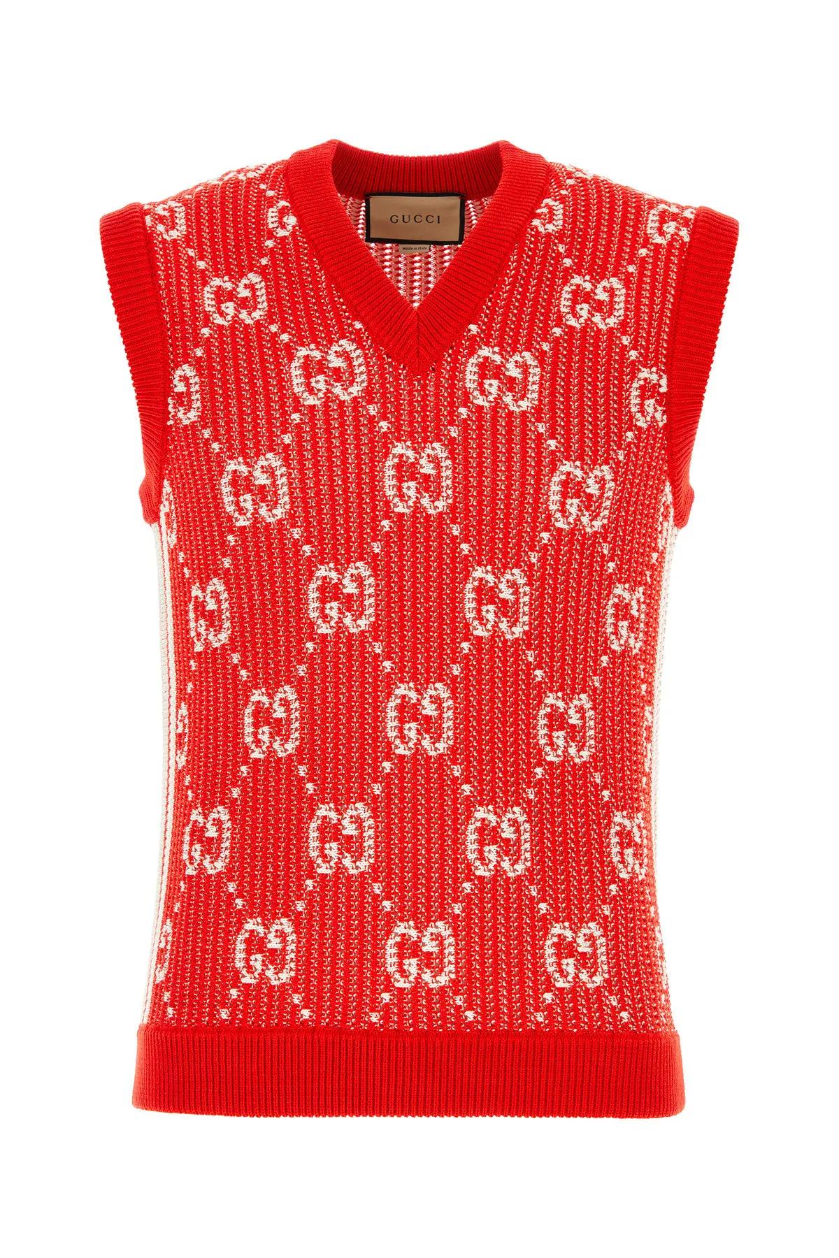 【送料&関税込】Gucci Embroidered Cotton Vest Gucci Embroidered Cotton Vest | italist