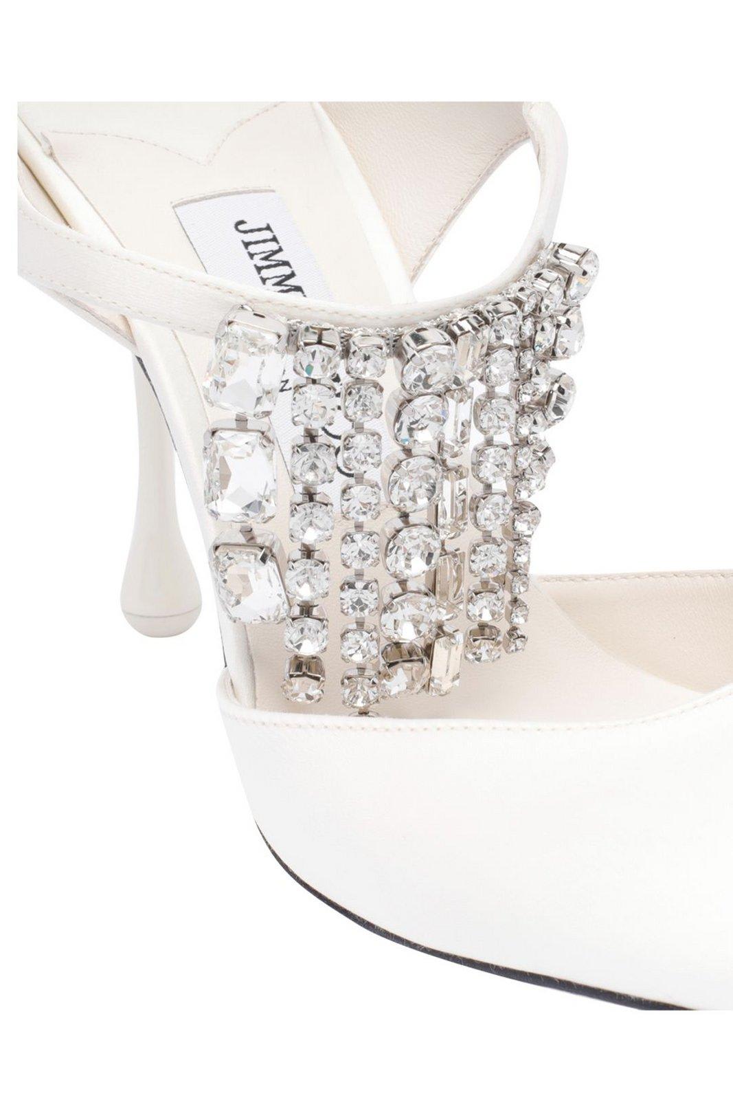 Jimmy Choo Verity 95 Embellished Pumps | italist