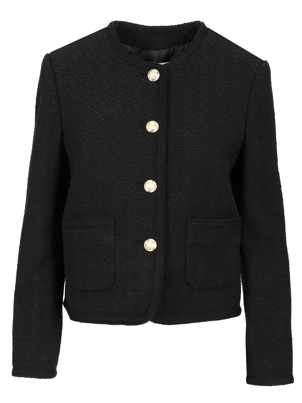 ジャケット Dunst SS25 CLASSIC BOUCLE TWEED JACKET (UDJA5A205BK BLACK) Dunst Bouclé Tweed Jacket | italist