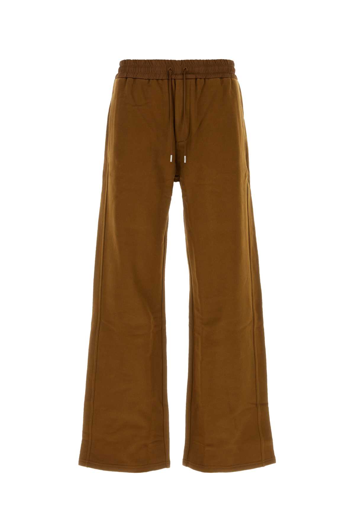 パンツ SAINT LAURENT DARK BROWN COTTON PANT Saint Laurent Cotton Track Pants | Brown | FARFETCH JO