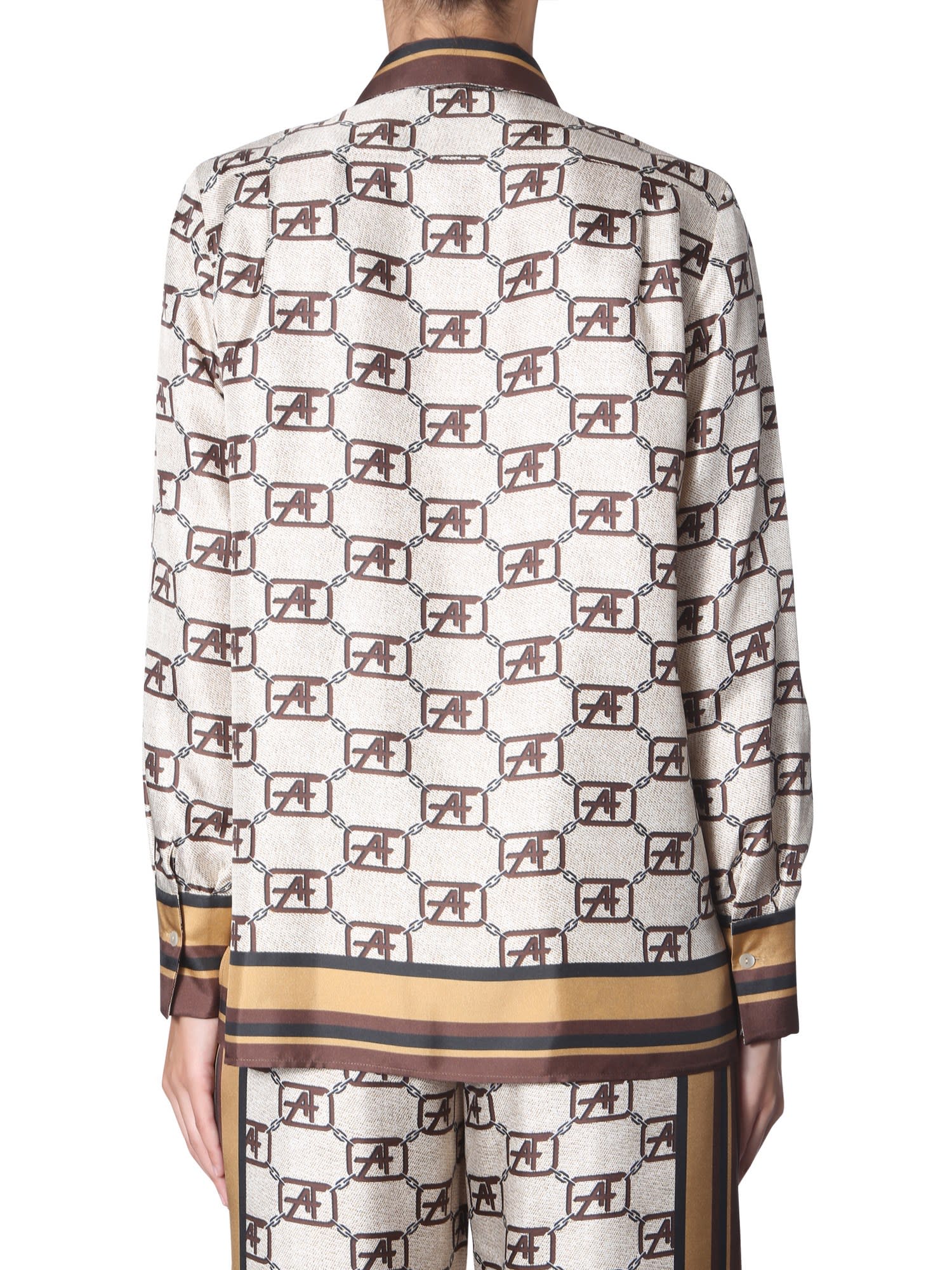 Tシャツ・カットソー A FERRETTI FW19 LOGO STORY SHIRT (0206/_66461081) Alberta Ferretti Logo Story Shirt | italist
