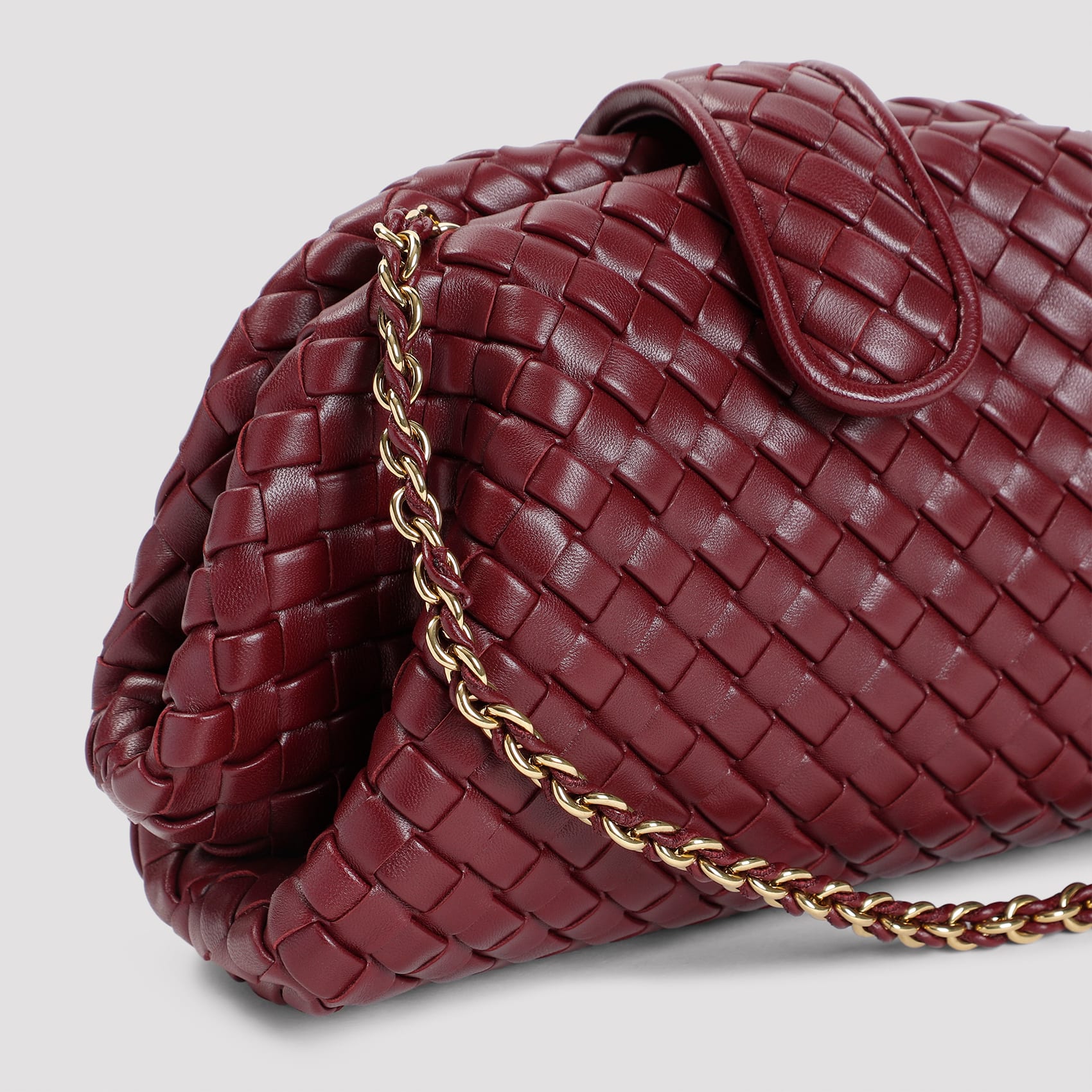 【Bottega Veneta】Lauren1980 ミニクラッチ Barolo 正規品 Bottega Veneta Lauren 1980 Mini Clutch Handbag | italist