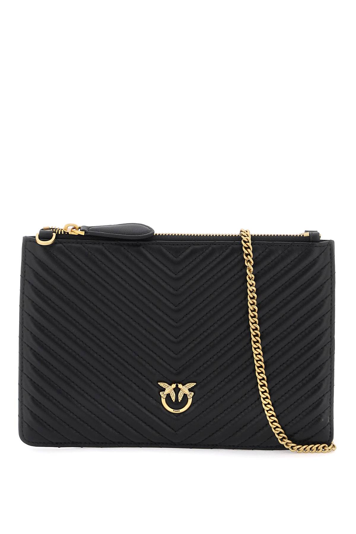 クラッチバッグ PINKO SS25 Clutches (100455 A0F1Z99Q) Pinko women's flat bag with all over rhinestones 100455a20d