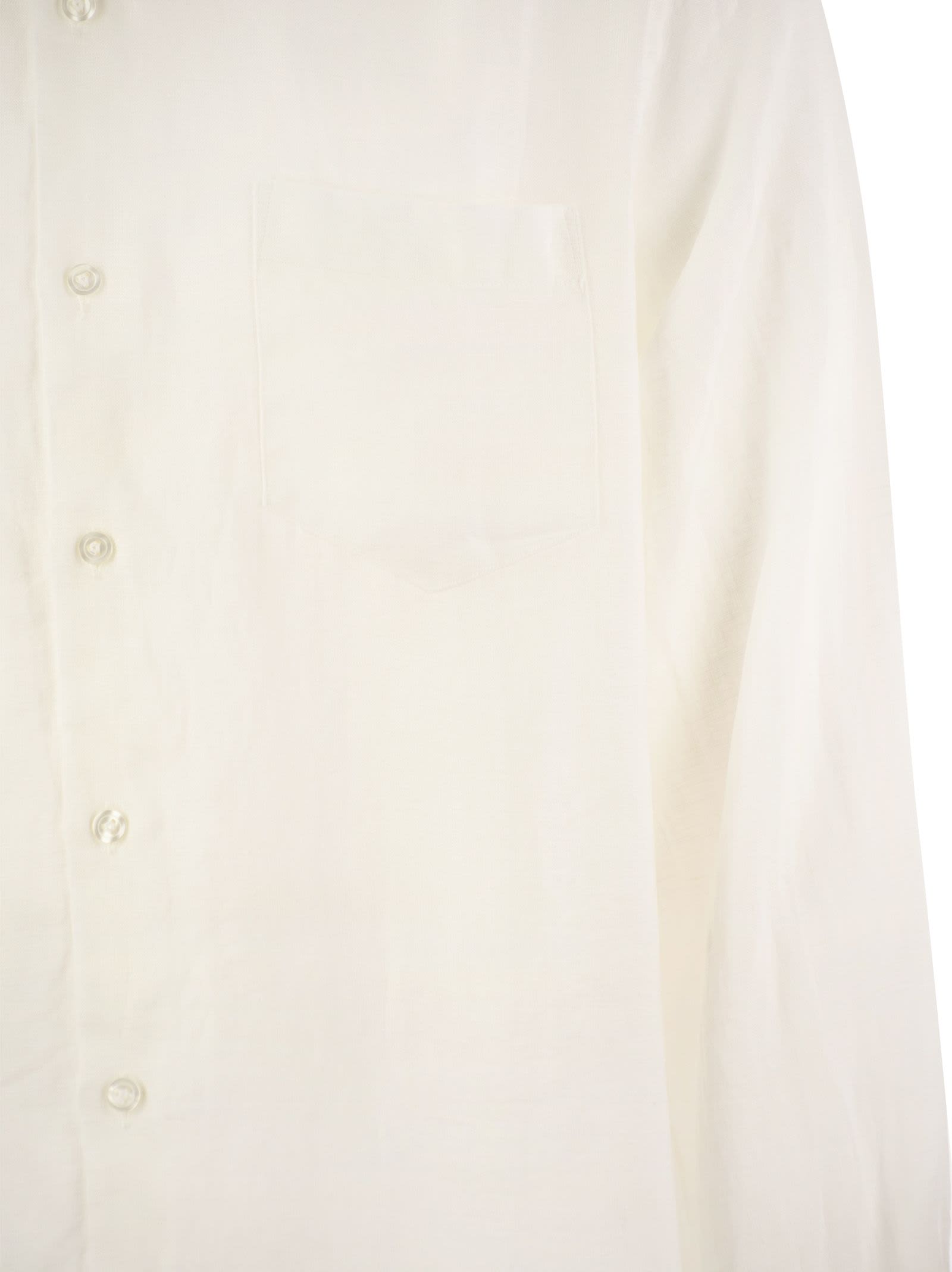 Vilebrequin Long-sleeved Linen Shirt | italist