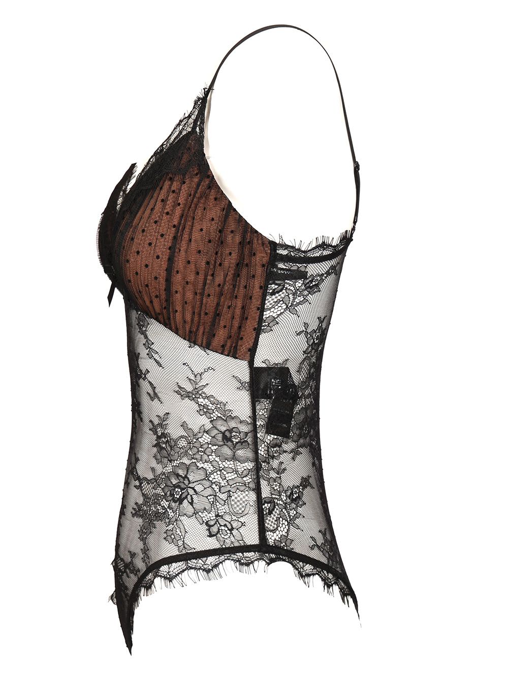 【関税&送料込】Self-Portrait Polka Dot Mesh Bodysuit self-portrait Polka Dot Mesh Bodysuit トップス 通販 | italist